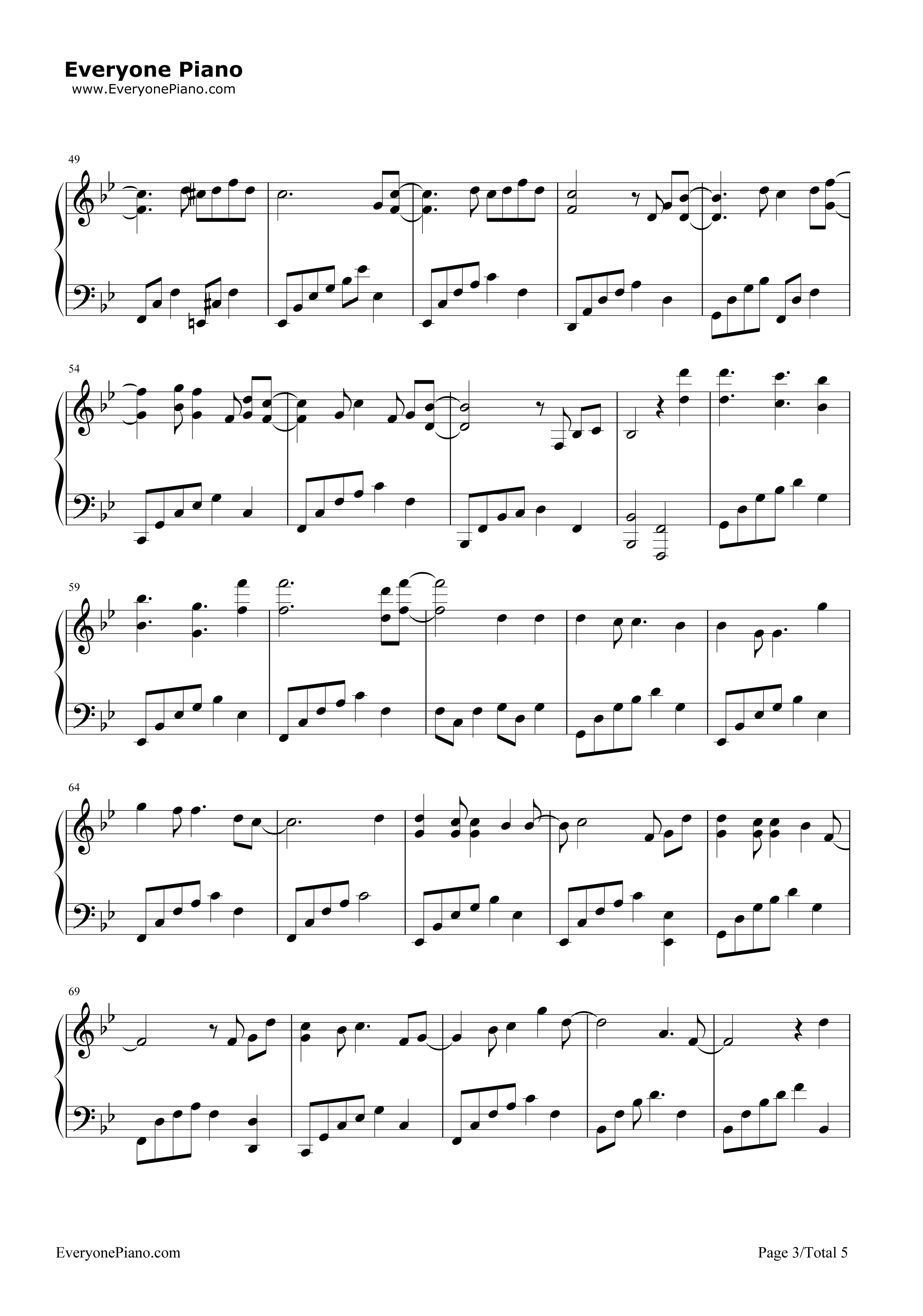 复刻回忆钢琴谱_薛凯琪