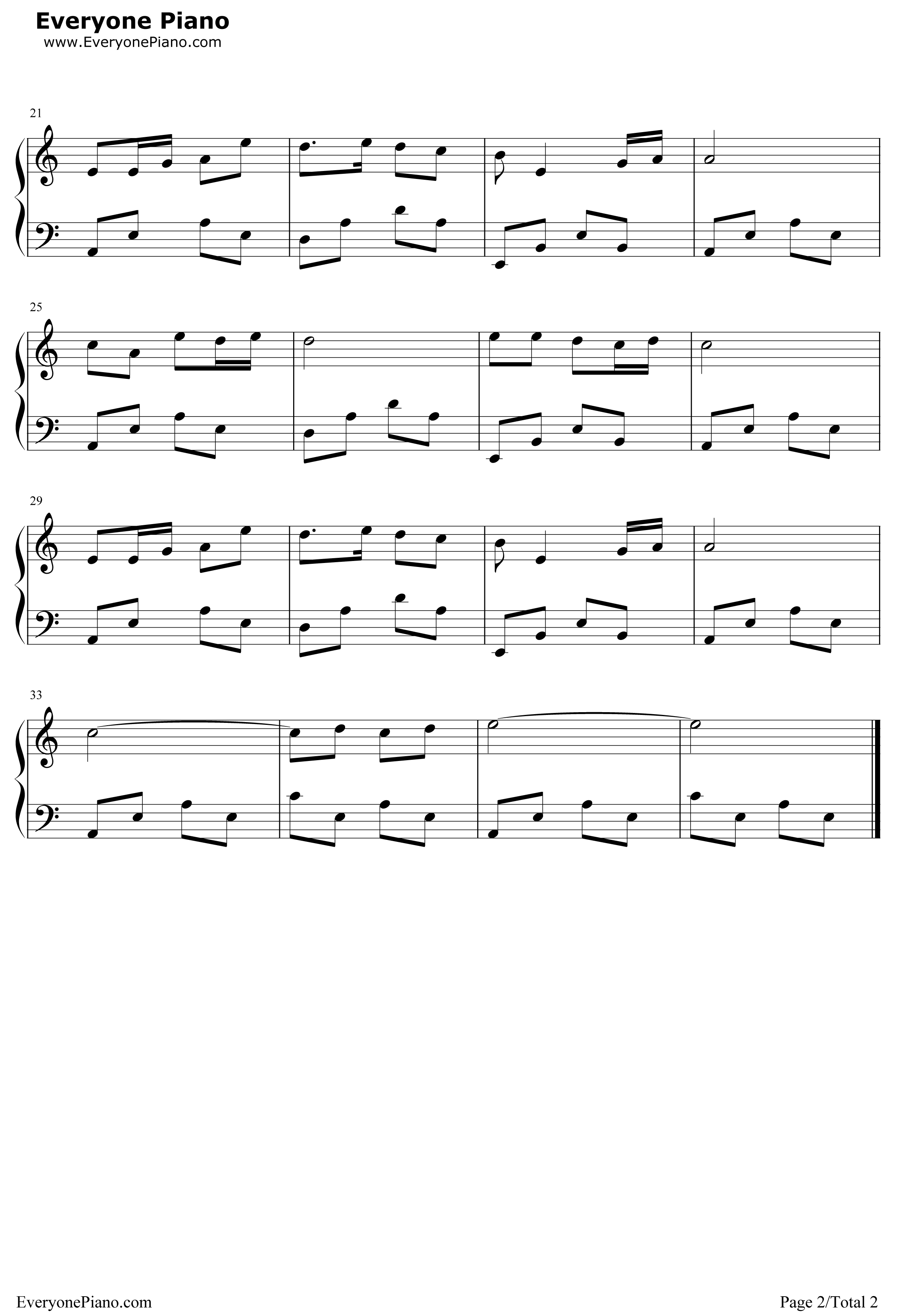 雨花石钢琴谱_龚耀年