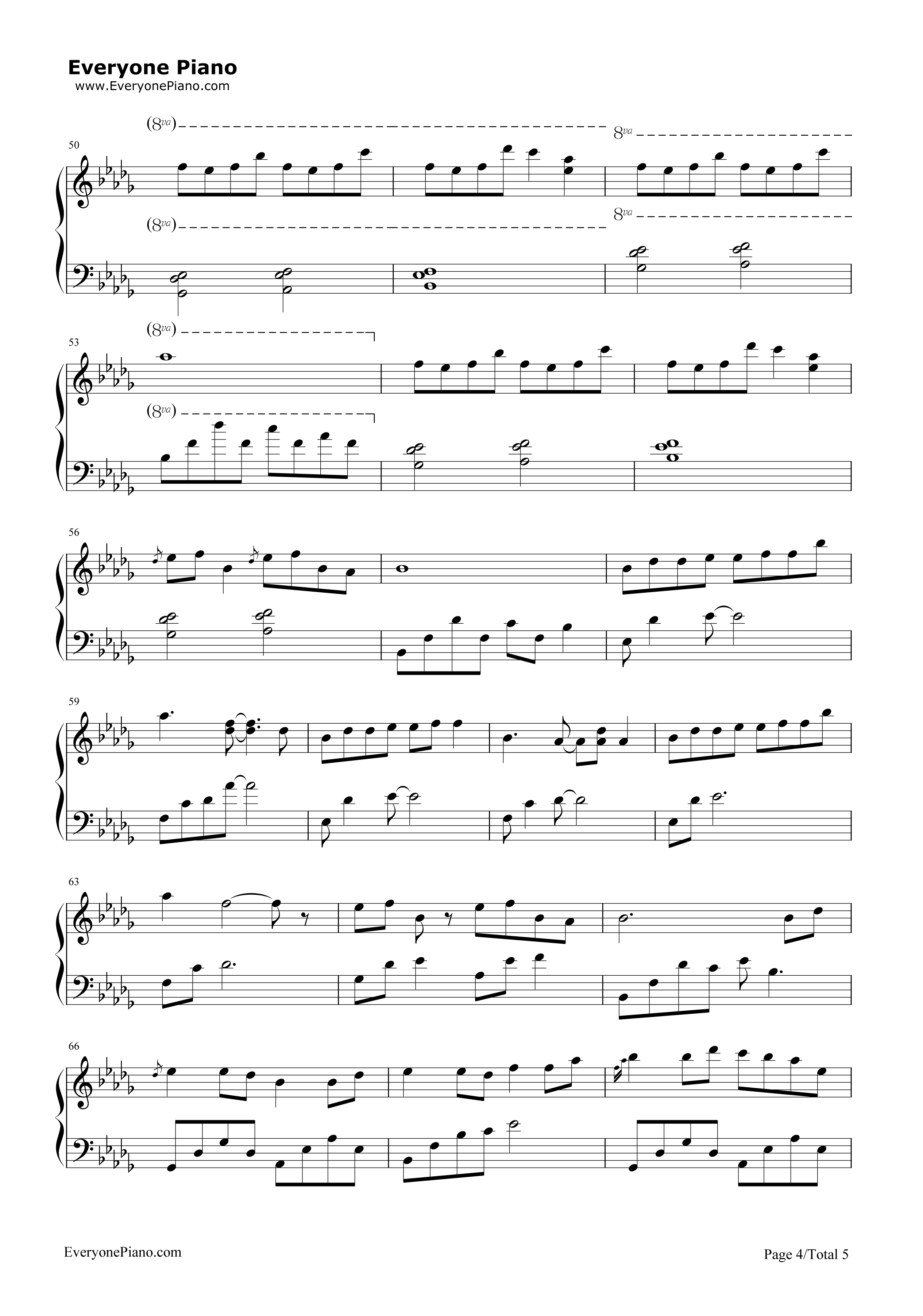 _大鱼_完美演奏版钢琴谱_周深