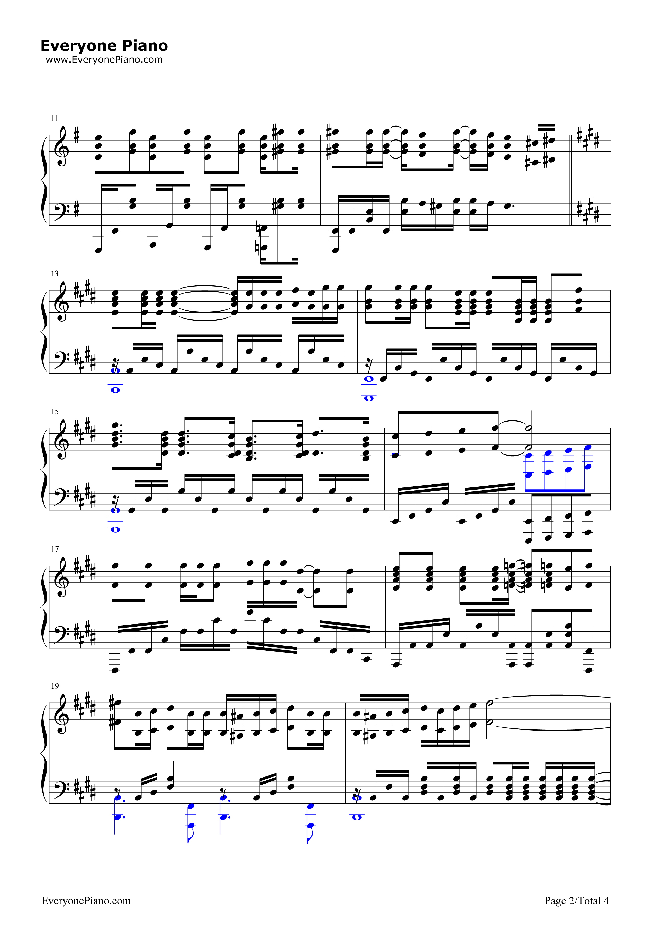 Coolest钢琴谱_customi_z