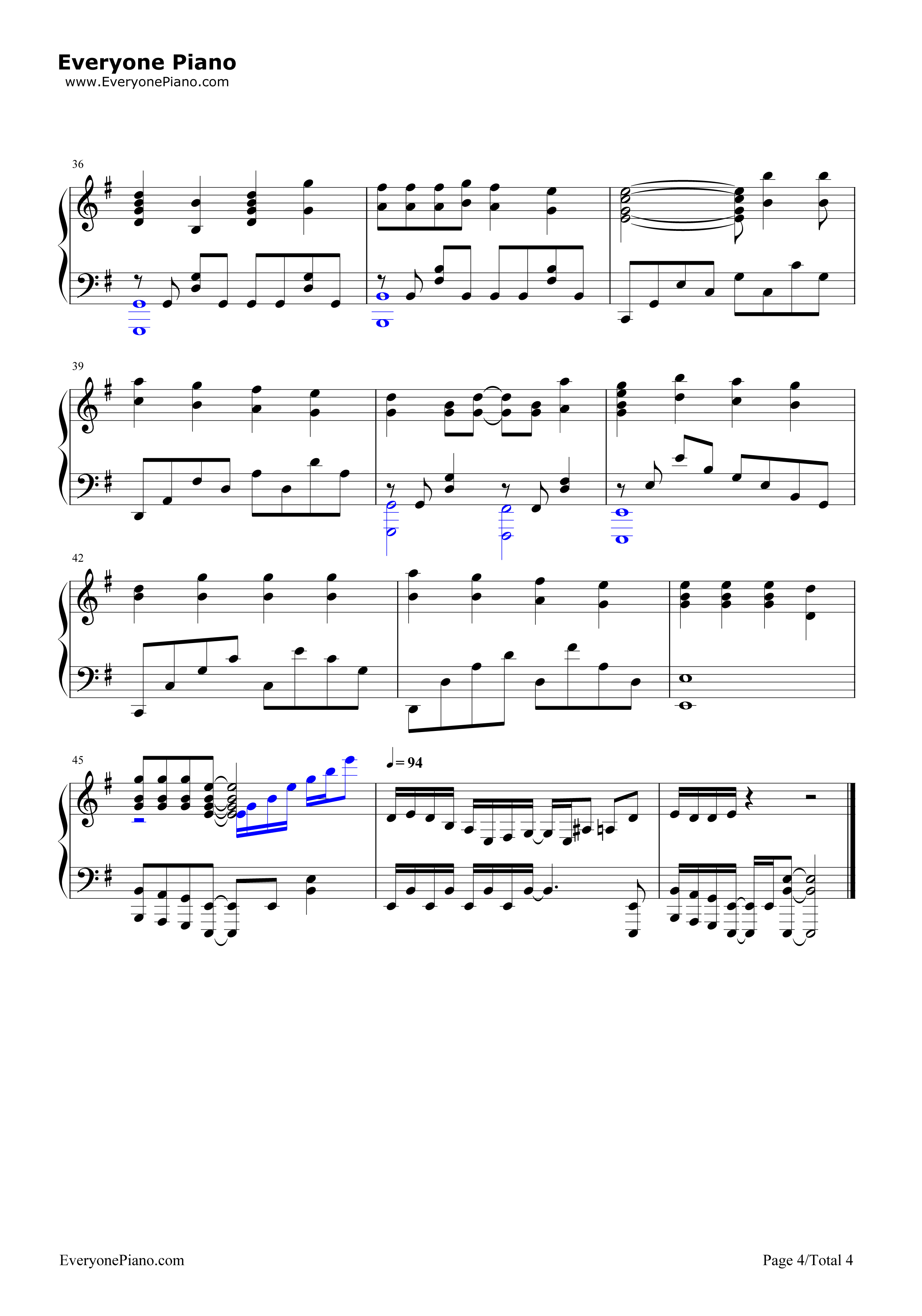 Coolest钢琴谱_customi_z