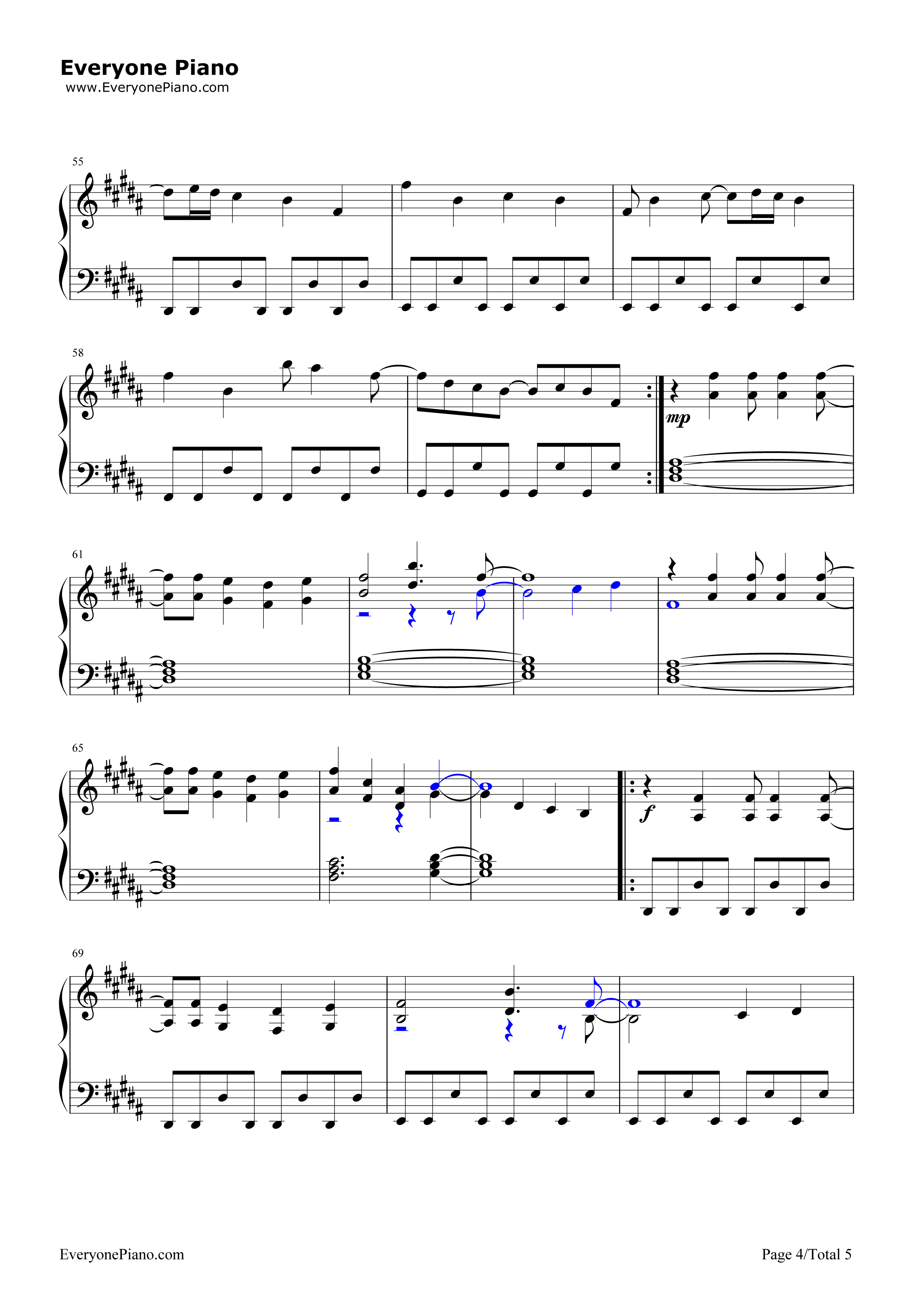 Hopes_and_Dreams钢琴谱_Toby_Fox