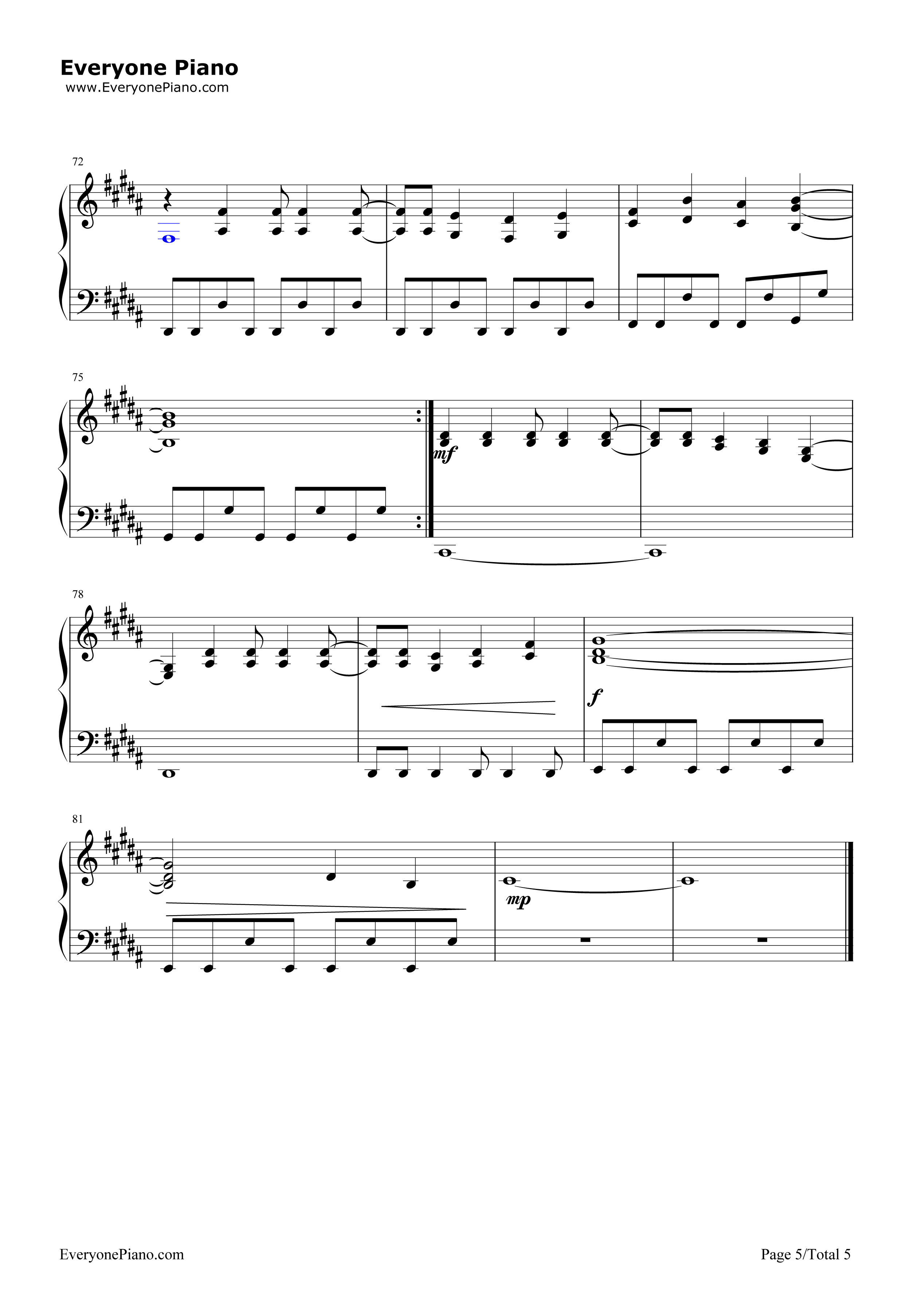 Hopes_and_Dreams钢琴谱_Toby_Fox