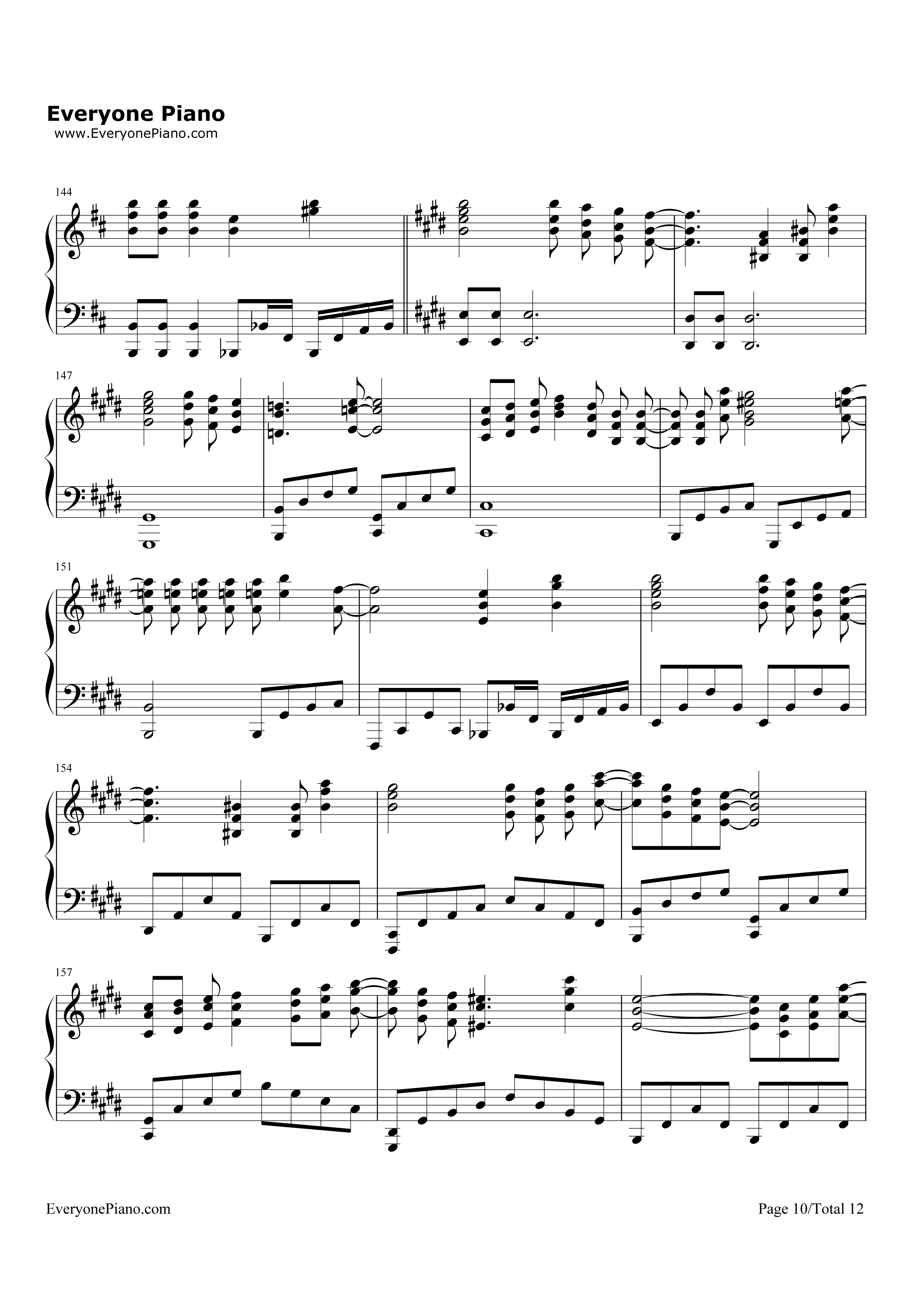 Star!!钢琴谱_田中秀和