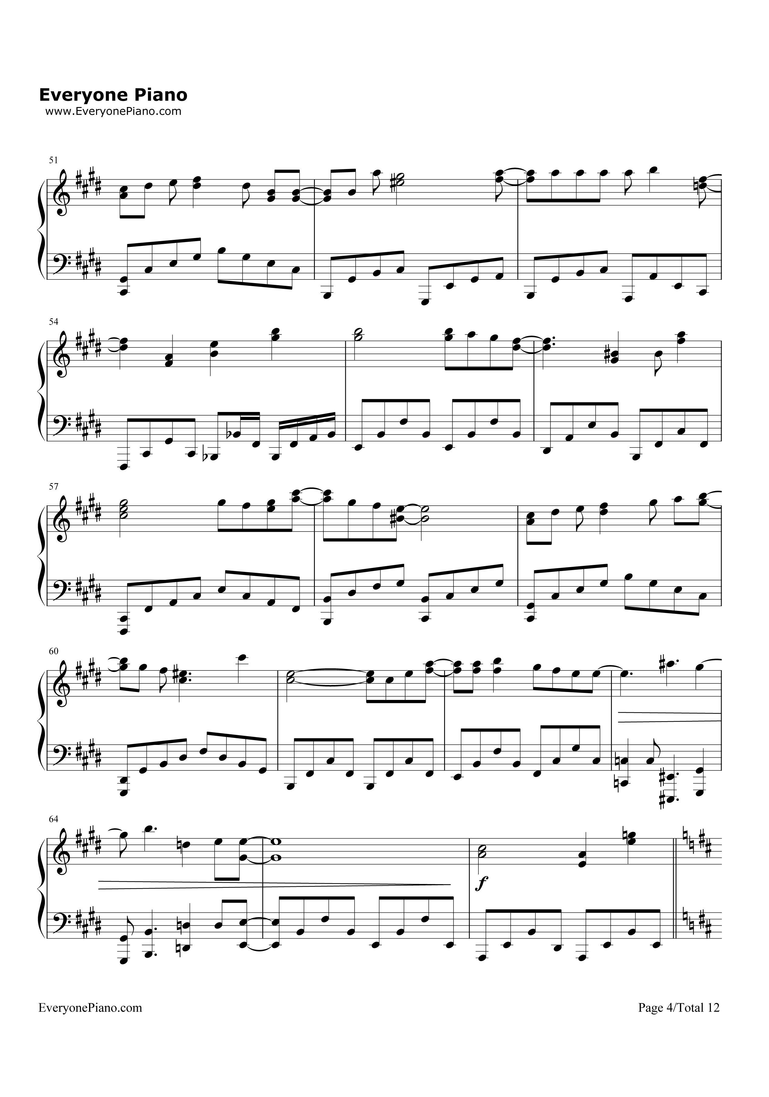 Star!!钢琴谱_田中秀和