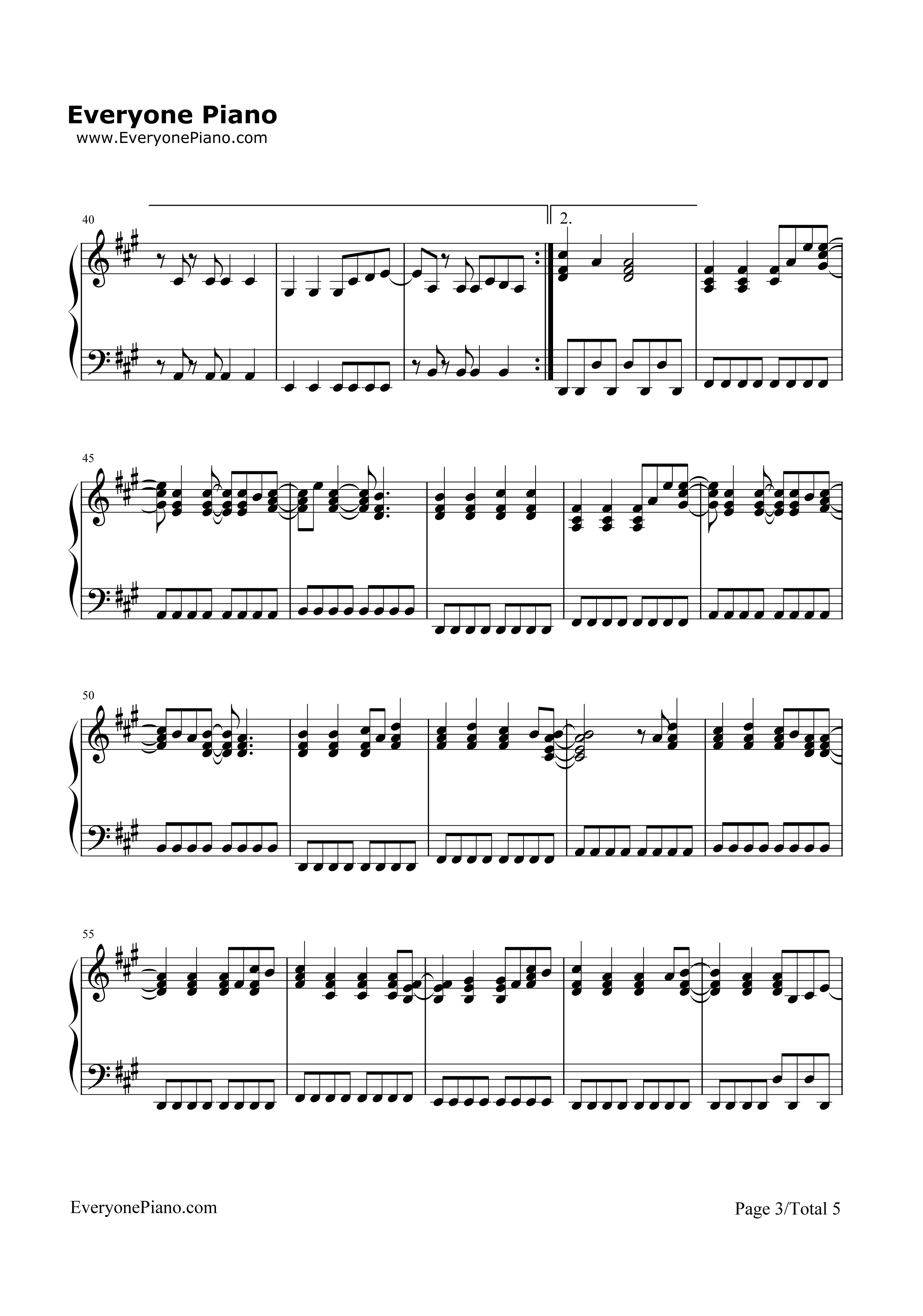 You_Can't_Win钢琴谱_Kelly_Clarkson