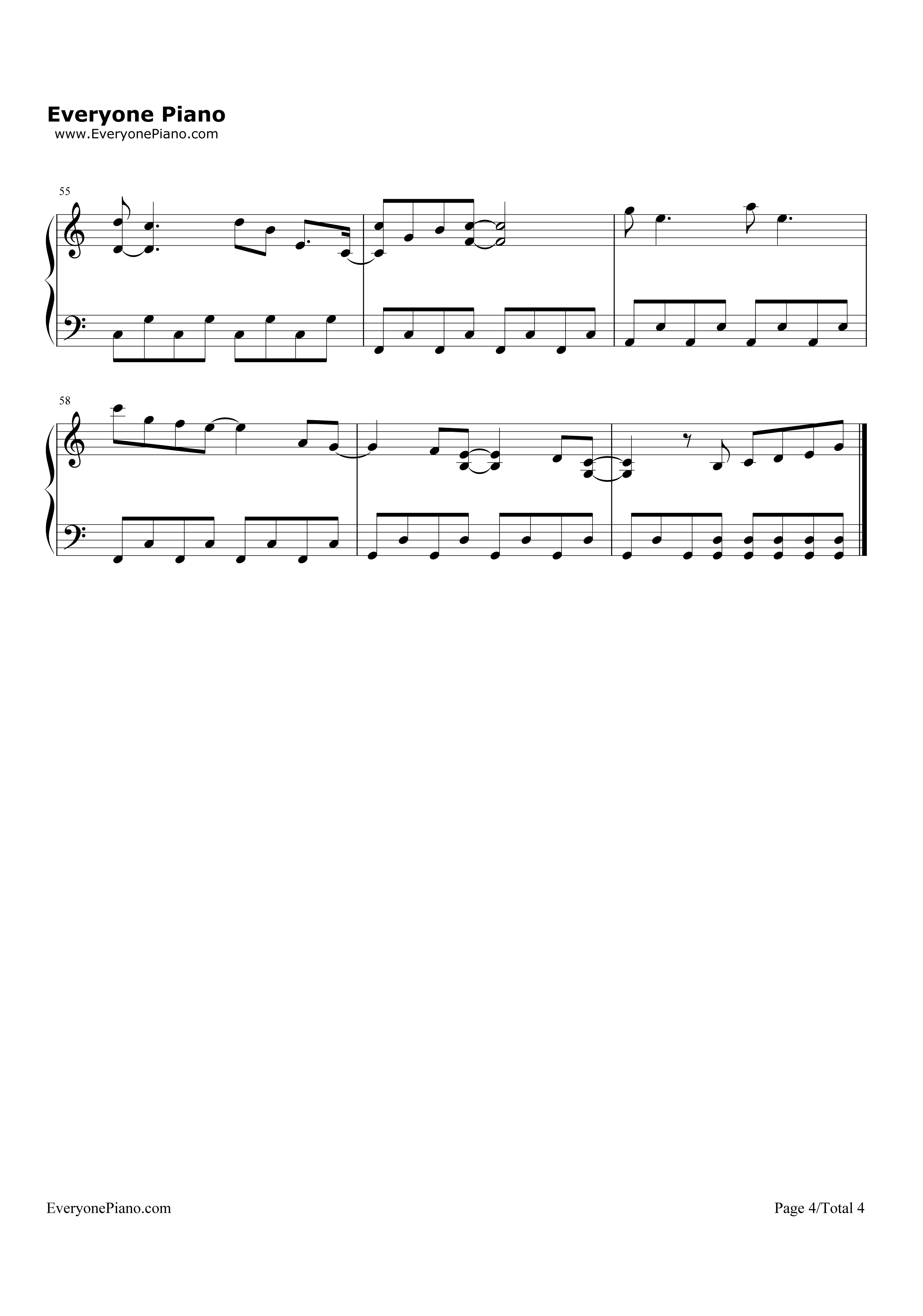 ANNIVERSARY钢琴谱_Sid