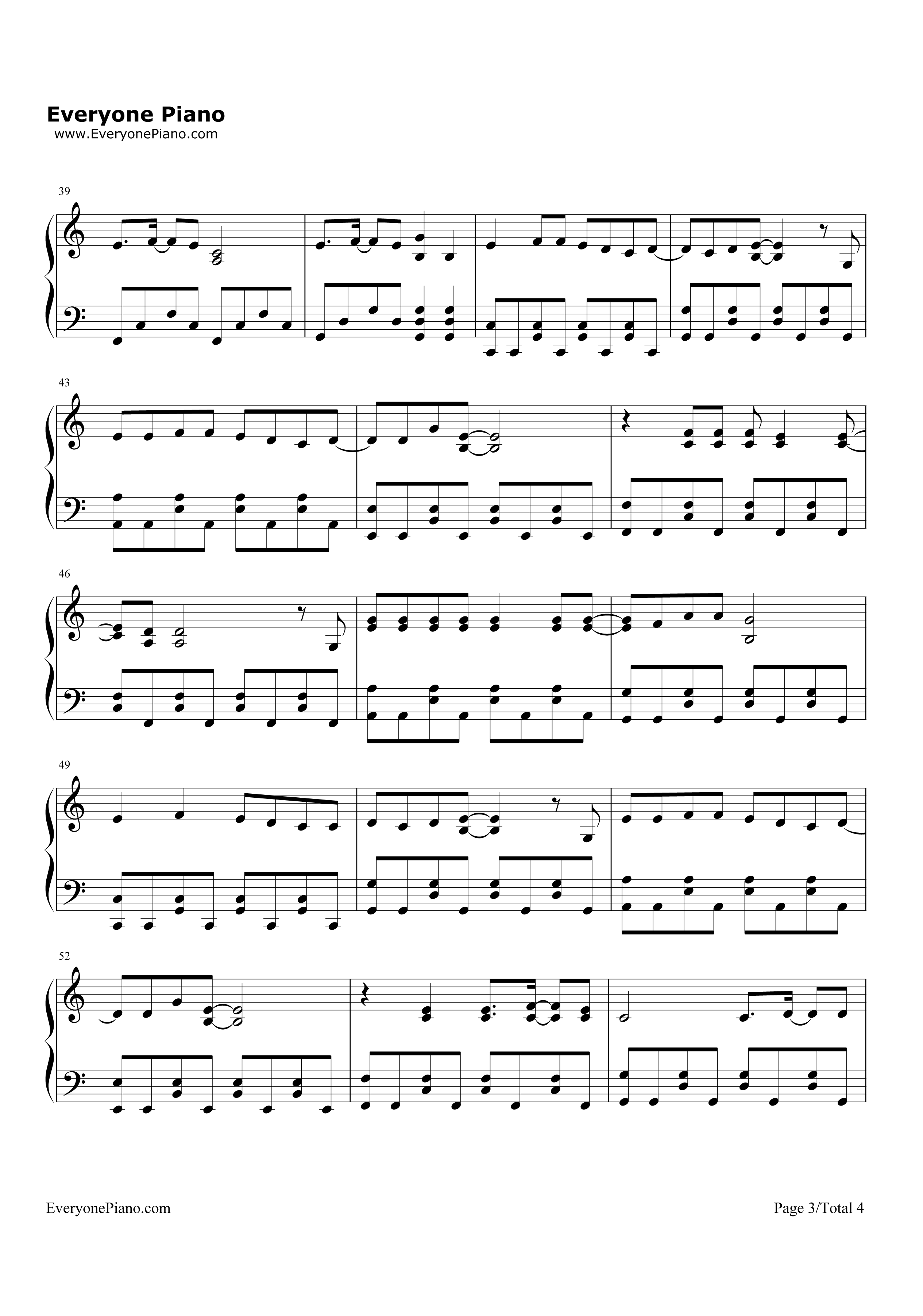 ANNIVERSARY钢琴谱_Sid