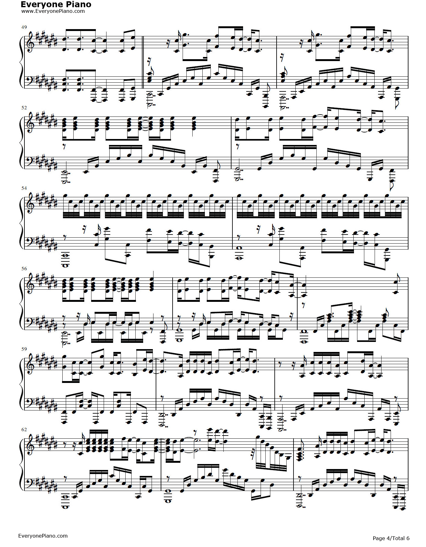 How_Close_You_Are钢琴谱_宫野真守