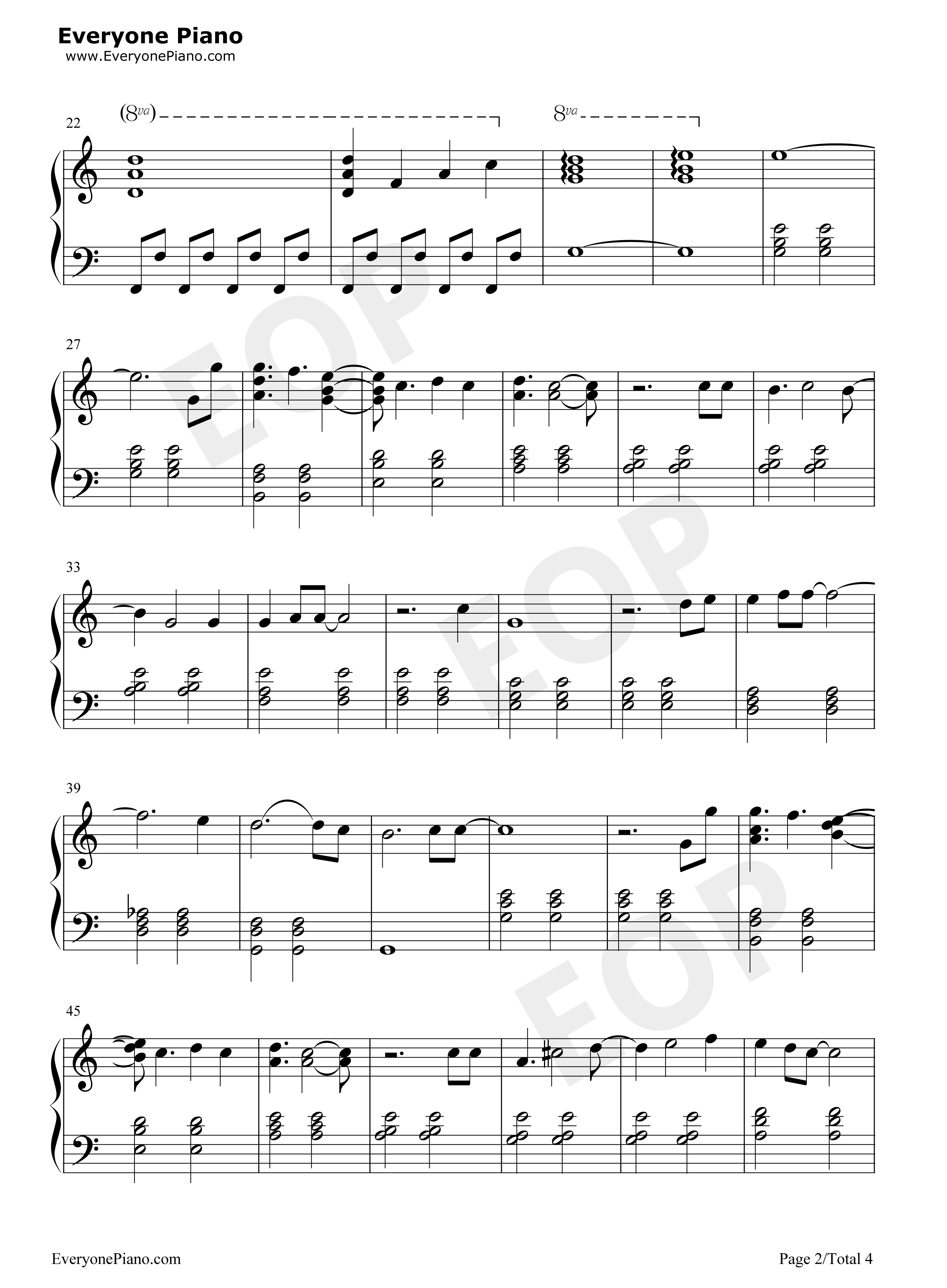 My_Dearest钢琴谱_Supercell