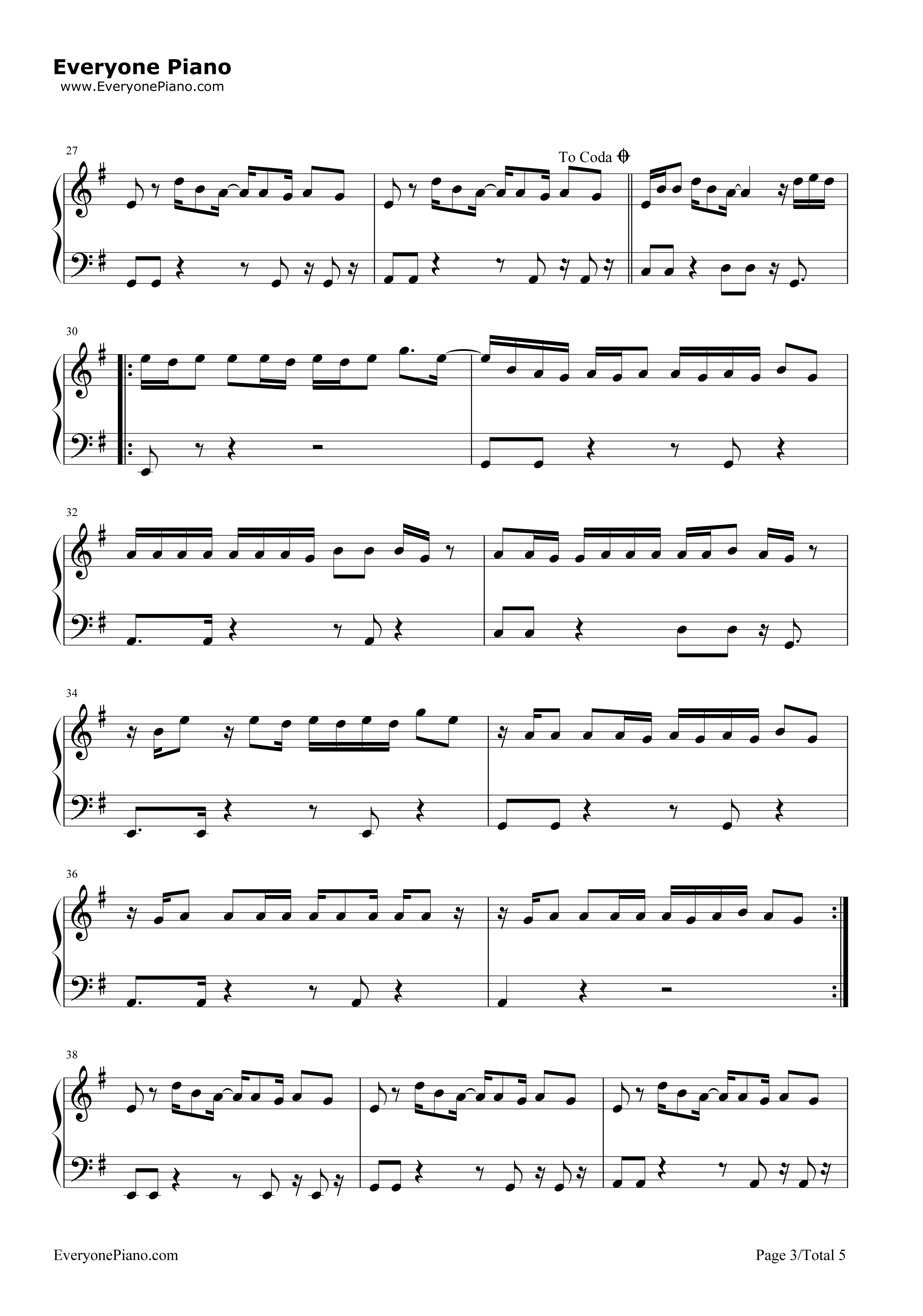 You_Need_Me，I_Don't_Need_You钢琴谱_Ed_Sheeran