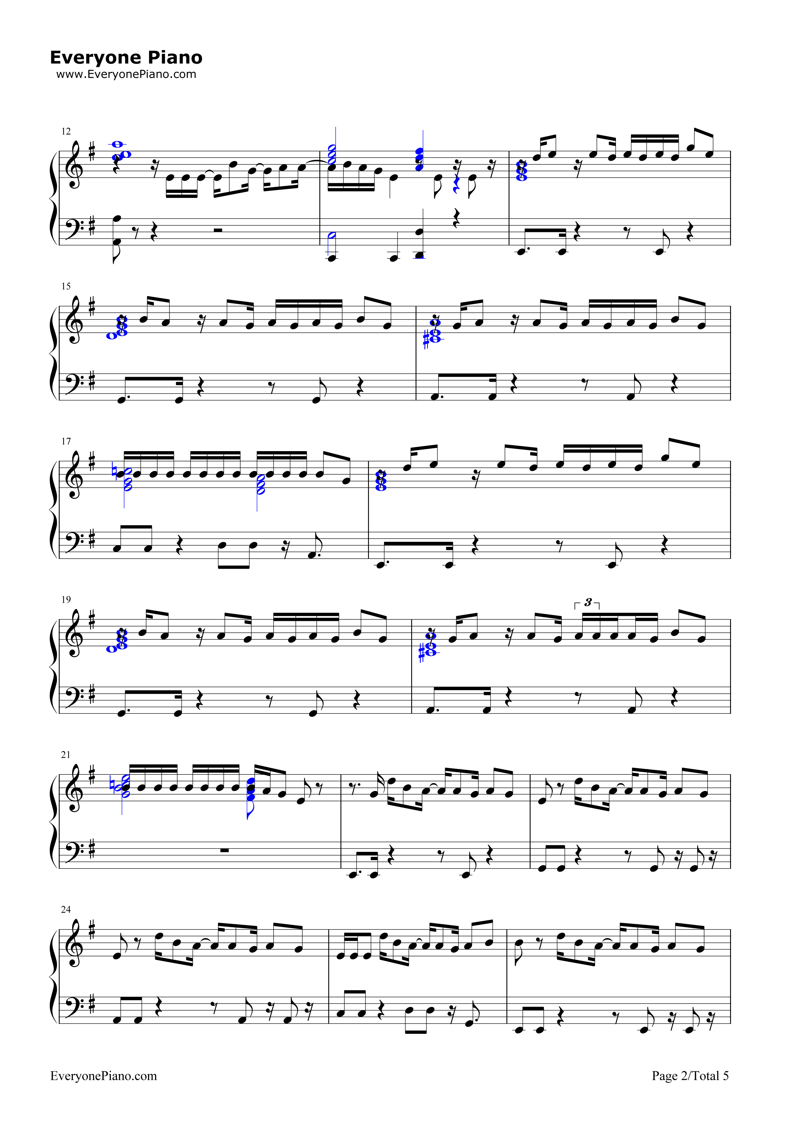 You_Need_Me，I_Don't_Need_You钢琴谱_Ed_Sheeran