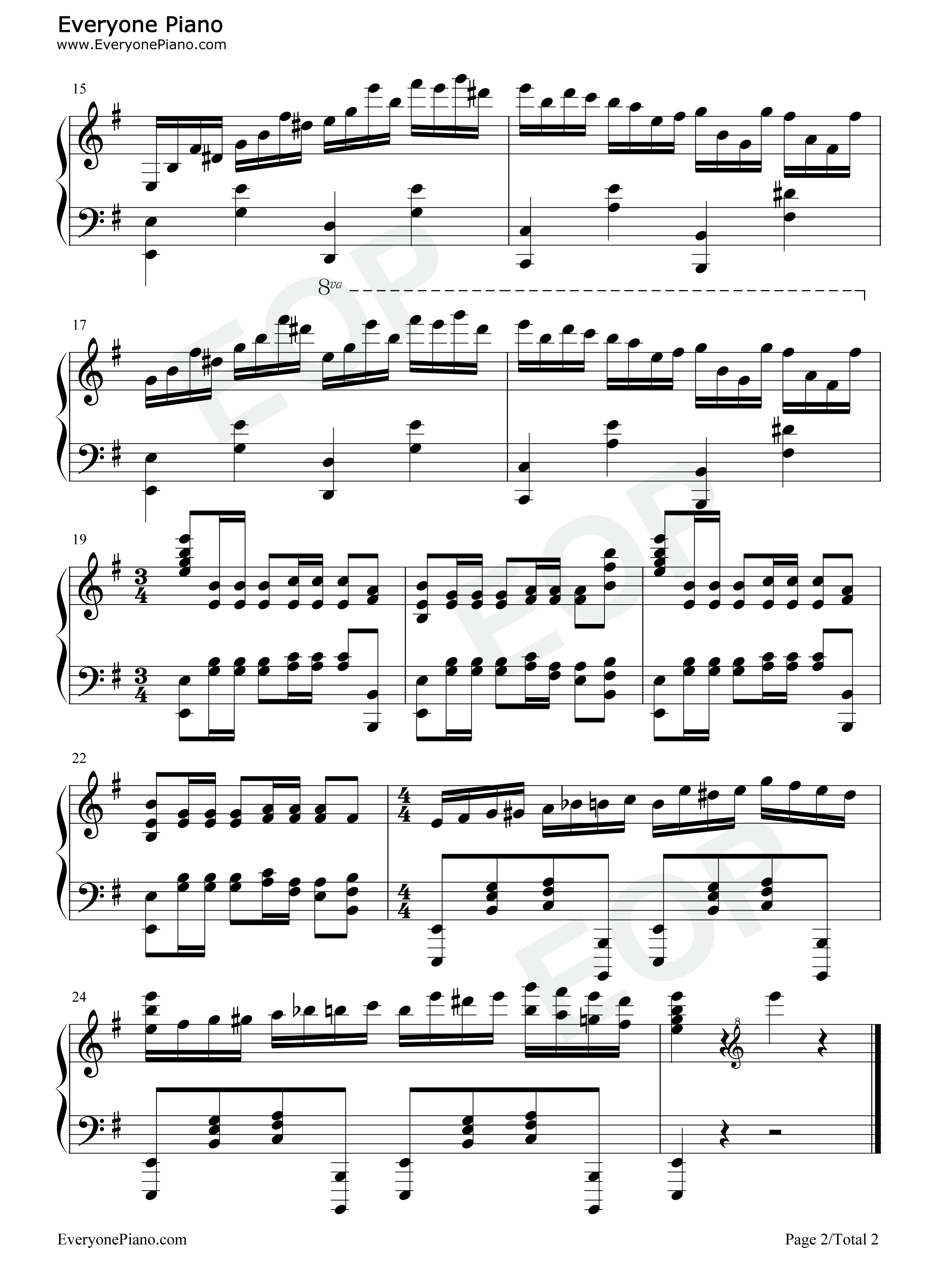 secret（慢板）钢琴谱_周杰伦