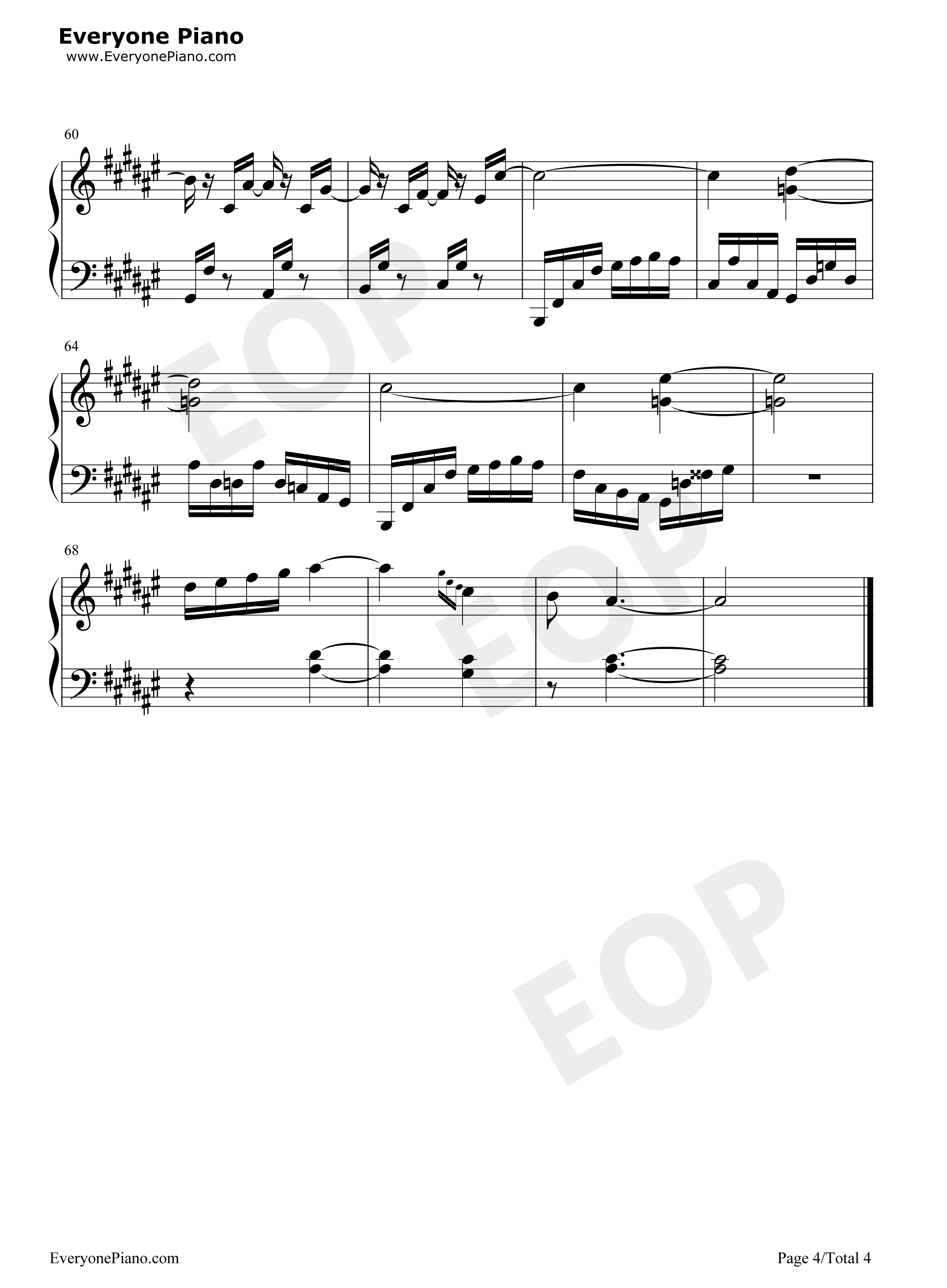 少年たちとの別れ钢琴谱_PMMK