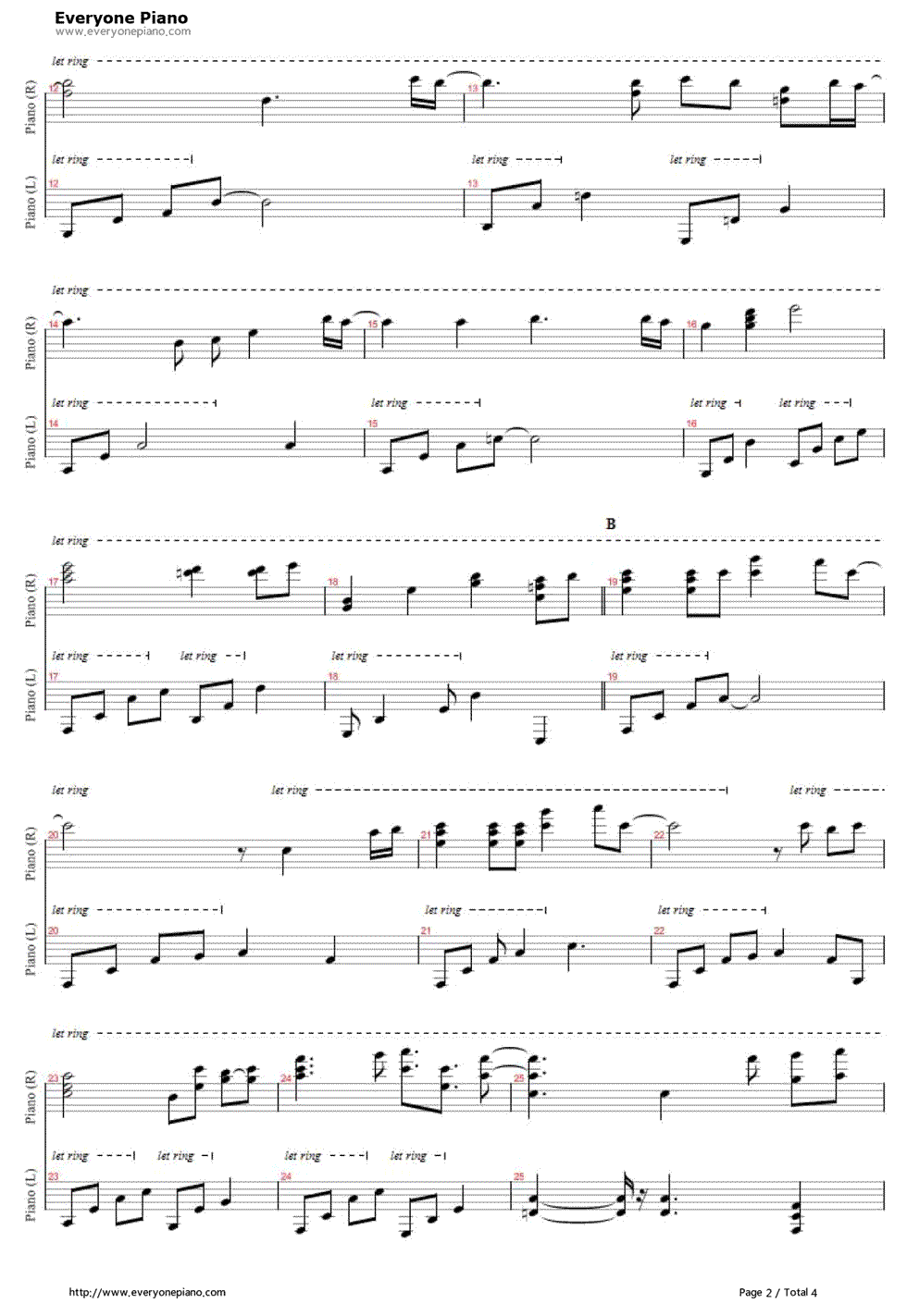 心はいつもあなたのそばに钢琴谱_津田朱里