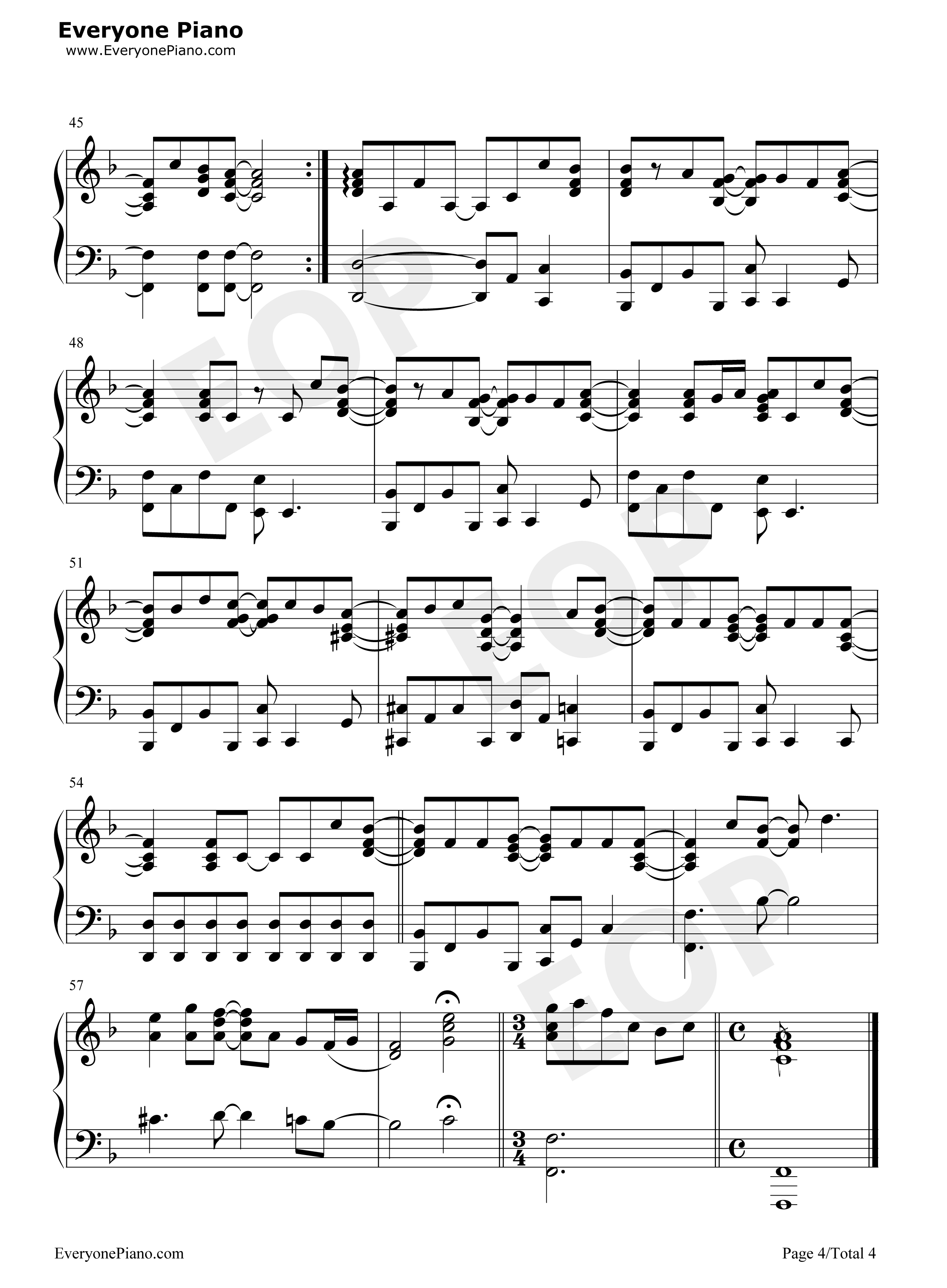 Touch_Love钢琴谱_T尹美莱