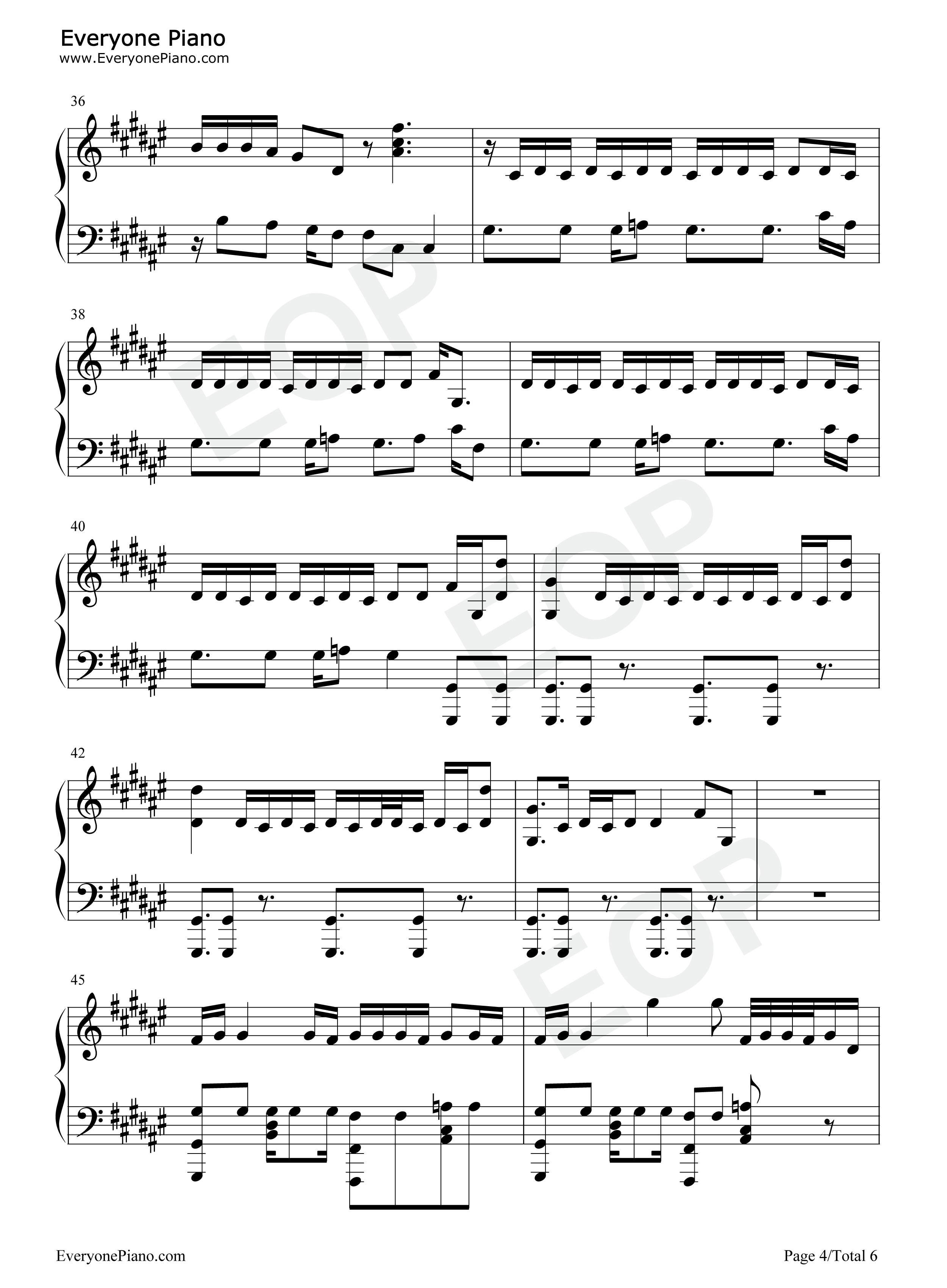 Maniac钢琴谱_Stray_Kids