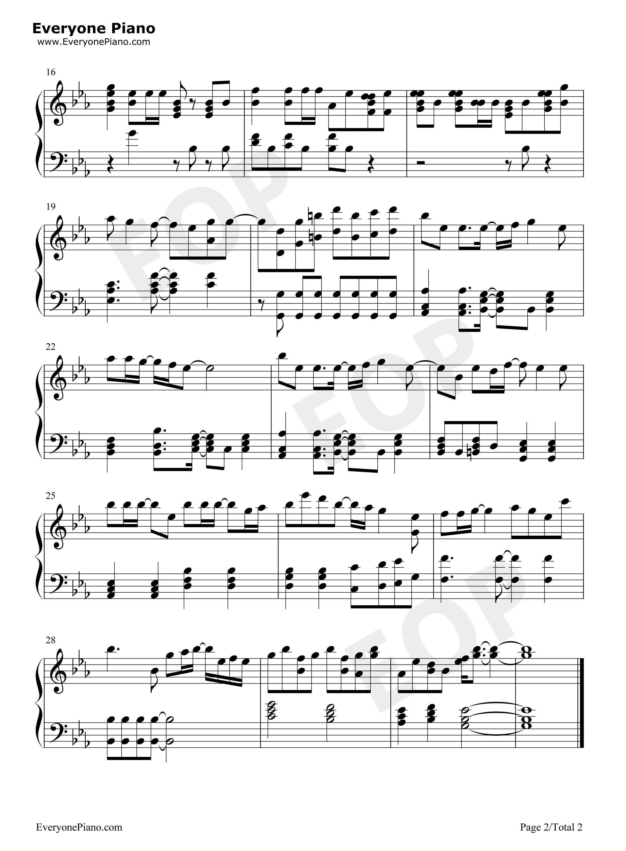 樱日和钢琴谱_星村麻衣