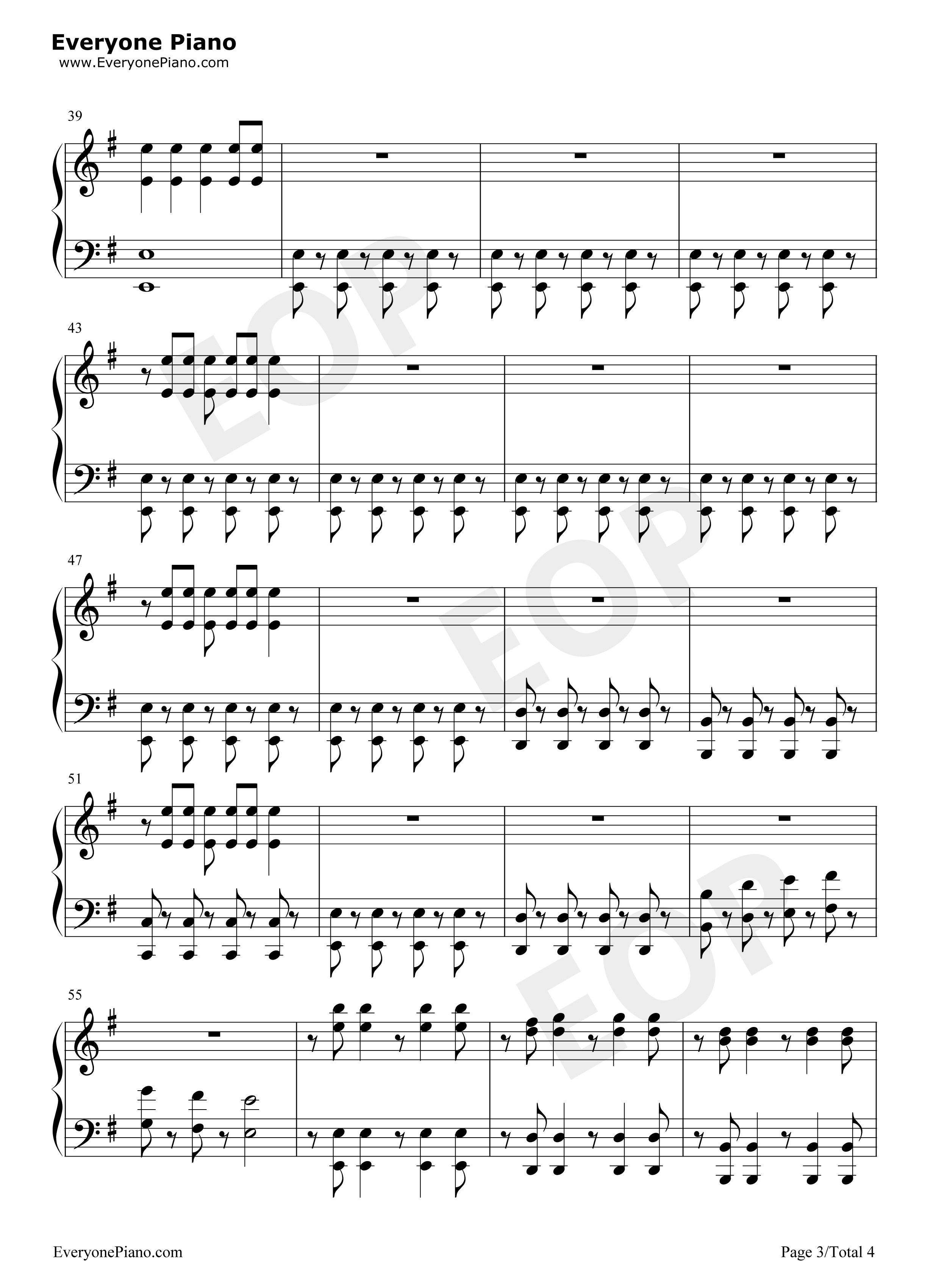 Can't_Hold_Us钢琴谱_Macklemore_&_Ryan_lewis