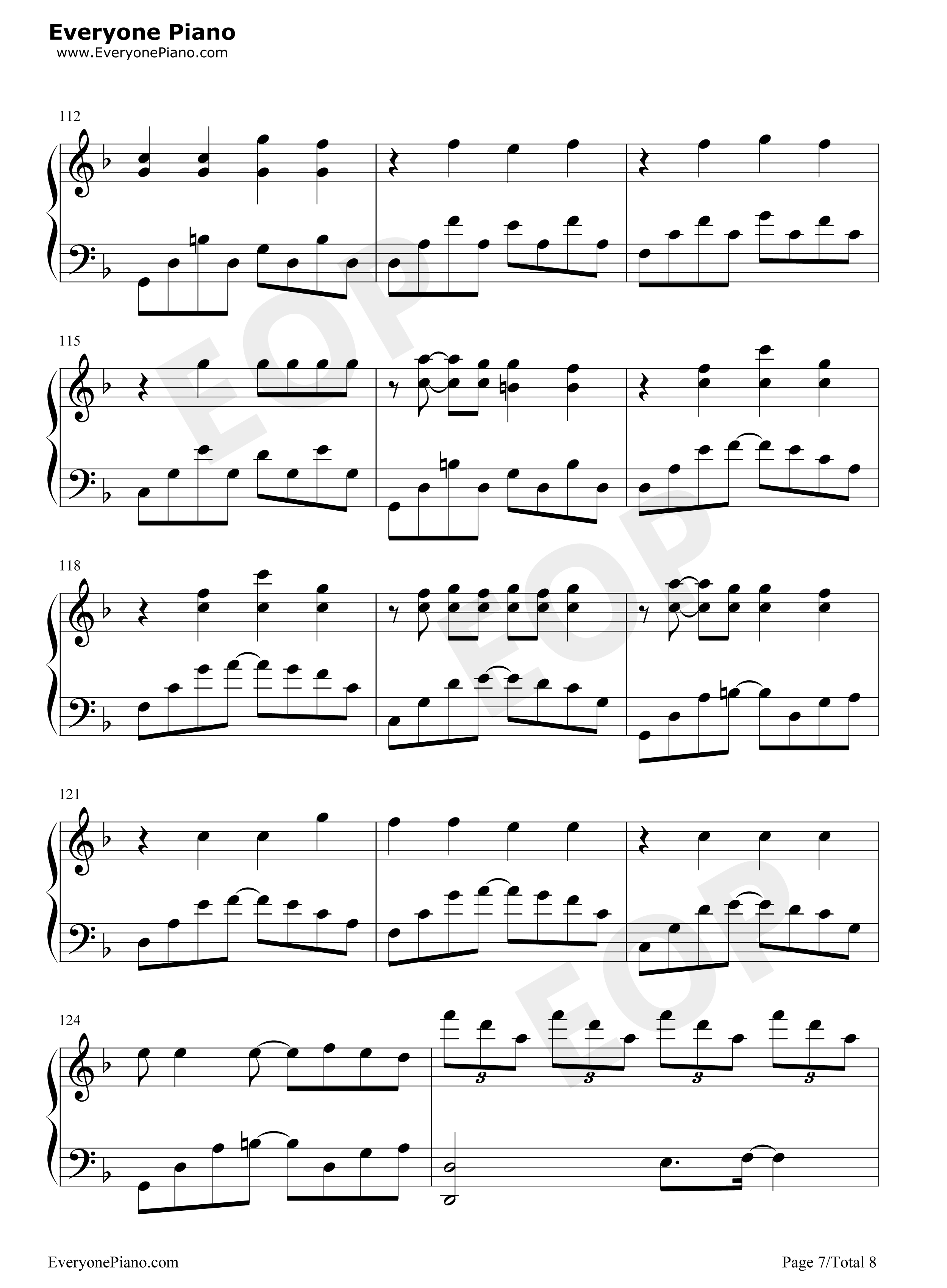 How_You_Remind_Me钢琴谱_Avril_Lavigne