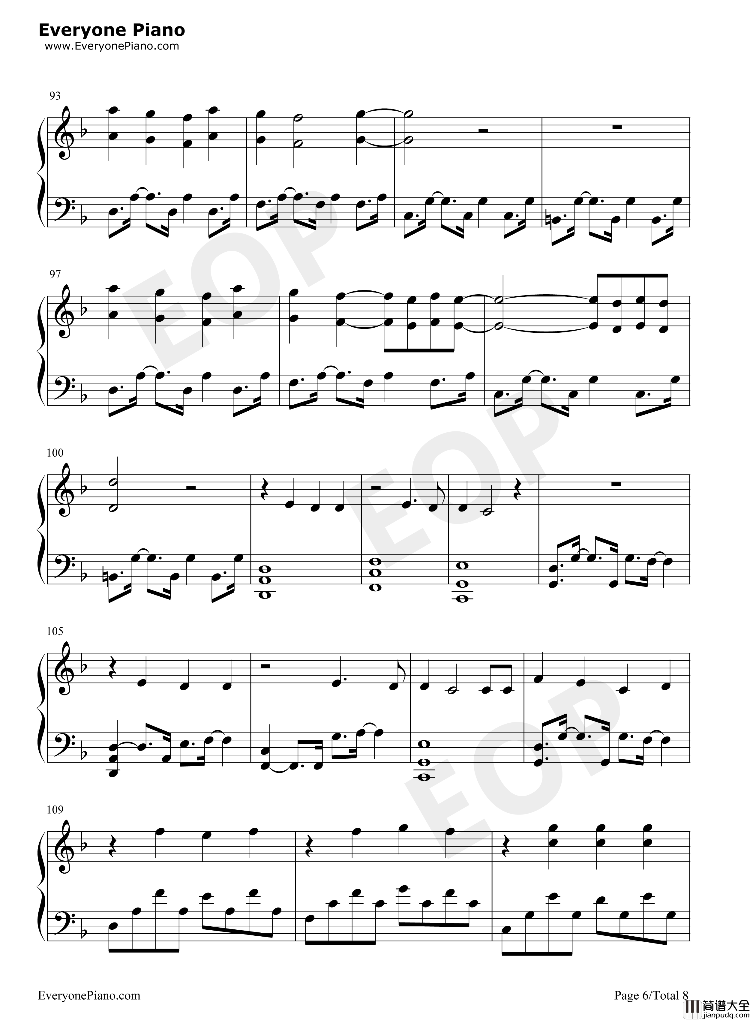 How_You_Remind_Me钢琴谱_Avril_Lavigne