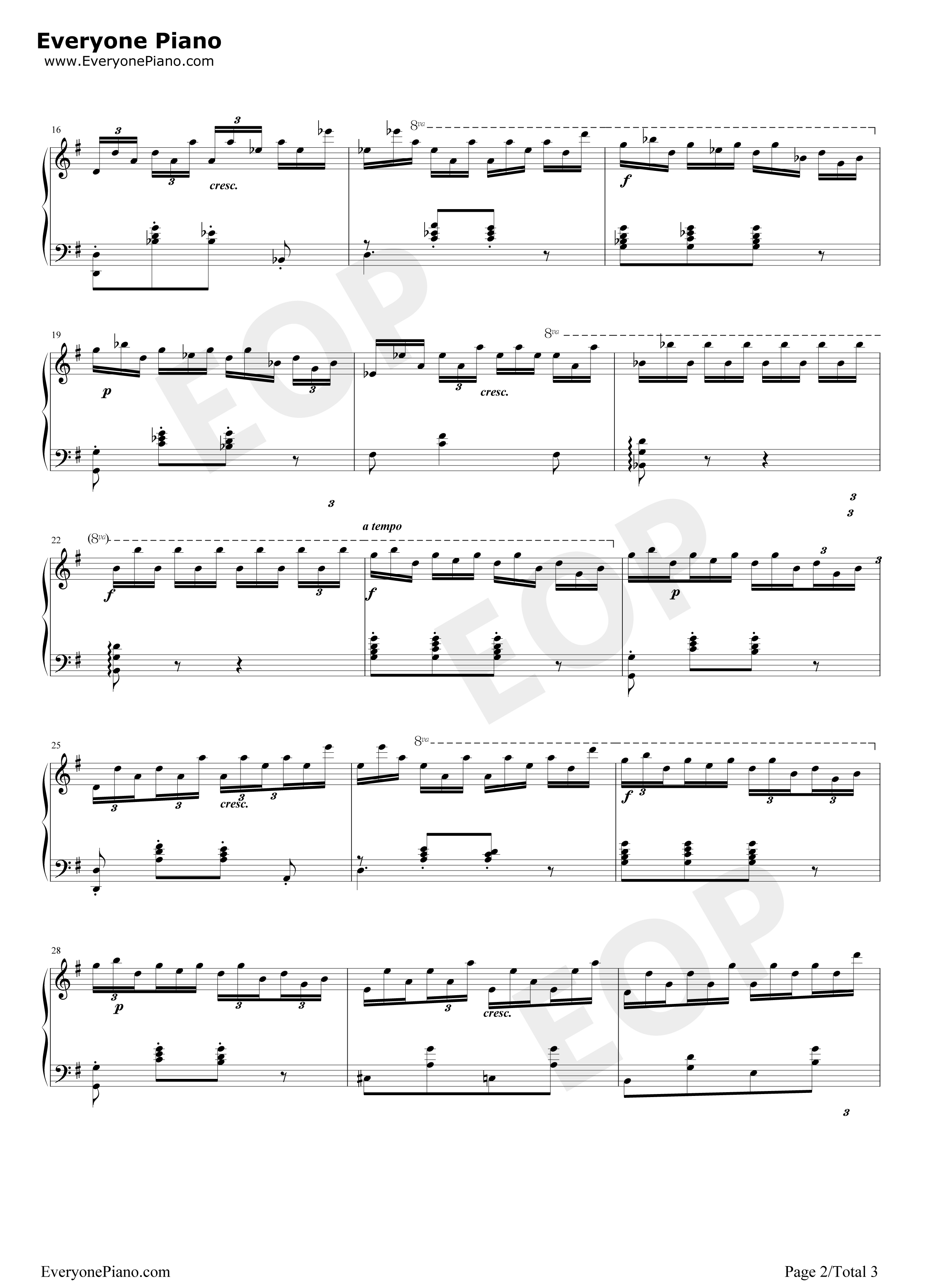 斗琴一钢琴谱_周杰伦