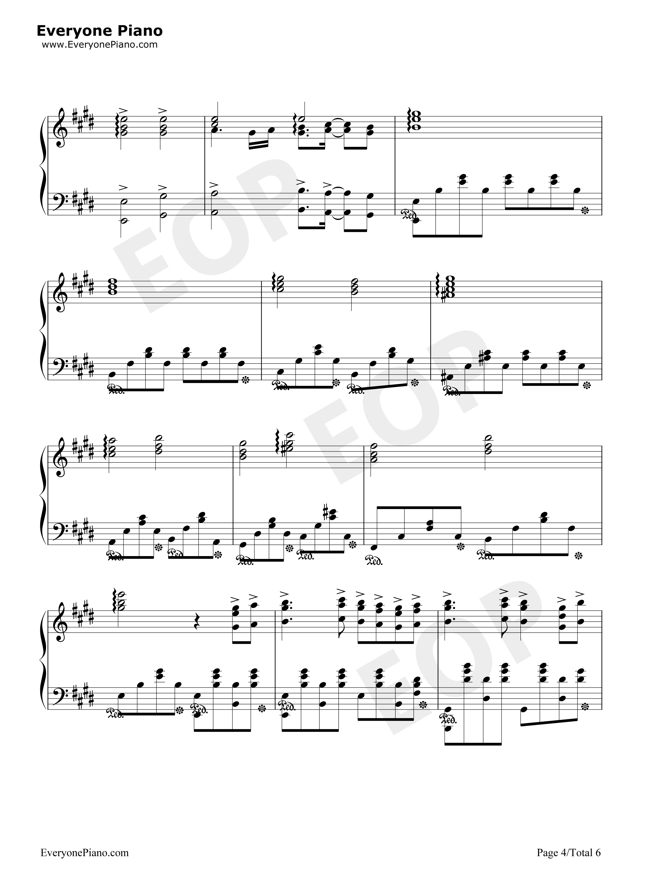 Lost_my_music钢琴谱_平野绫