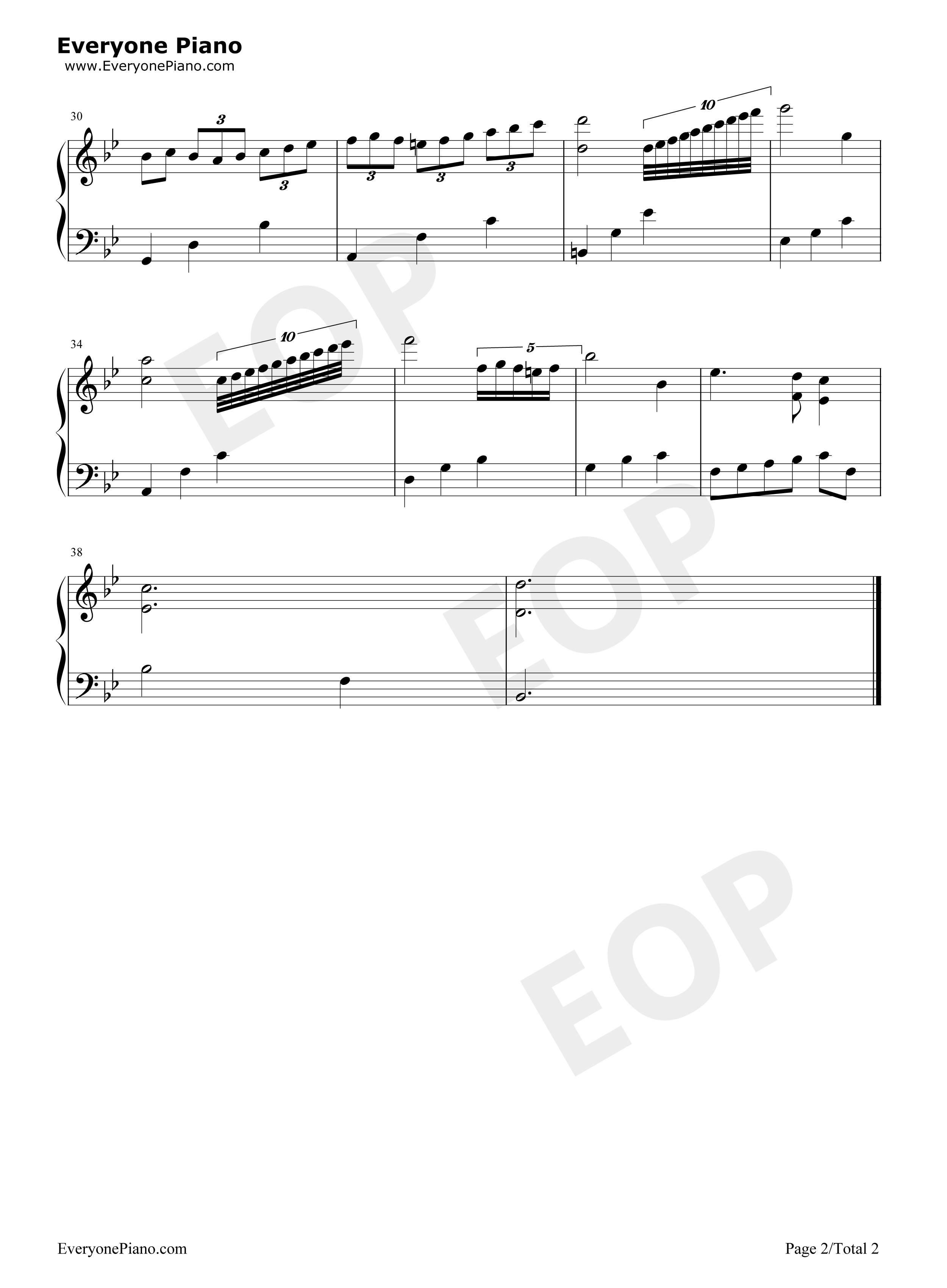 A_Mozart_Reincarnated钢琴谱_颜尼欧·莫里克奈__Ennio_Morricone