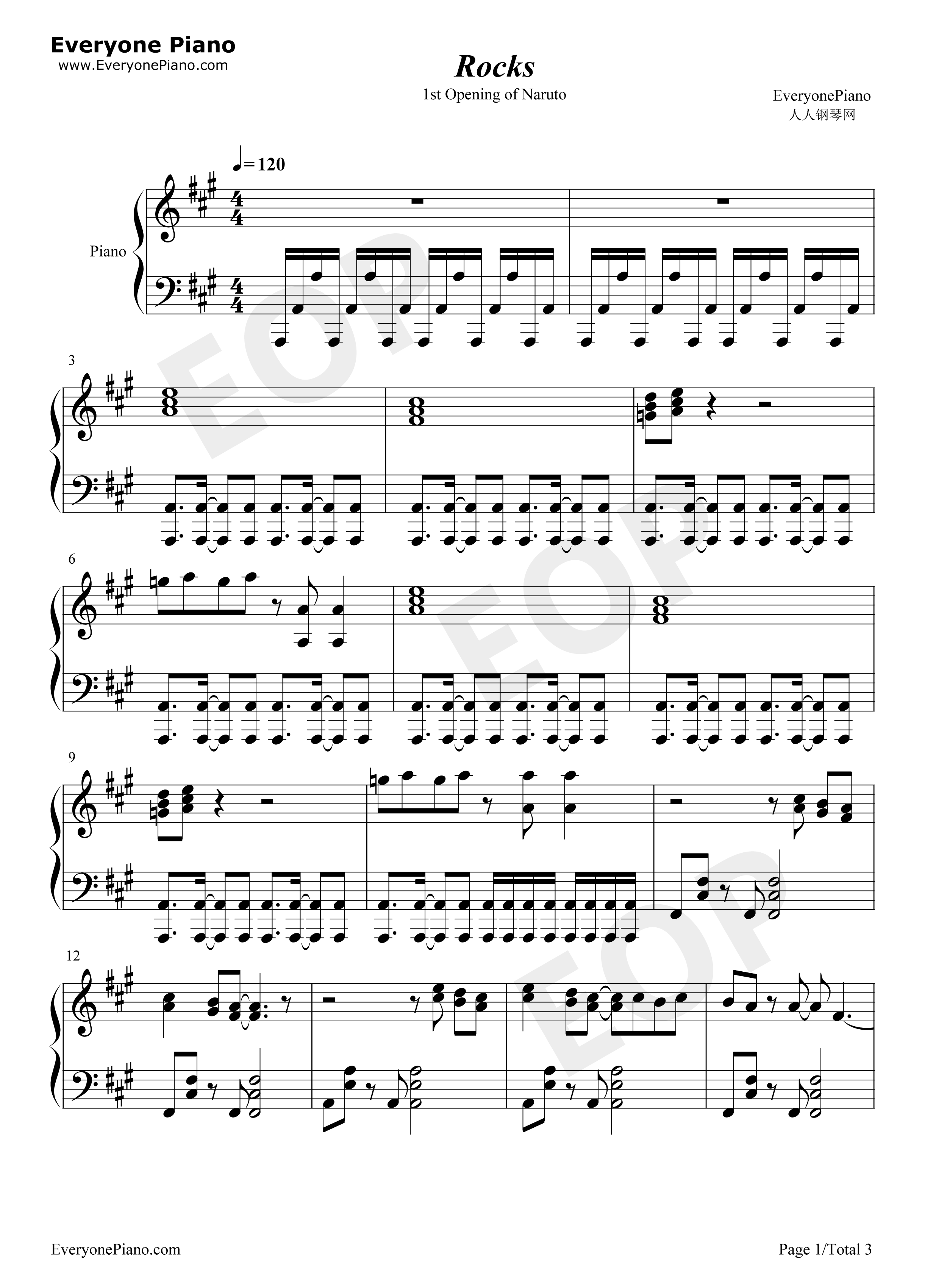 Rocks钢琴谱_Hound_Dog