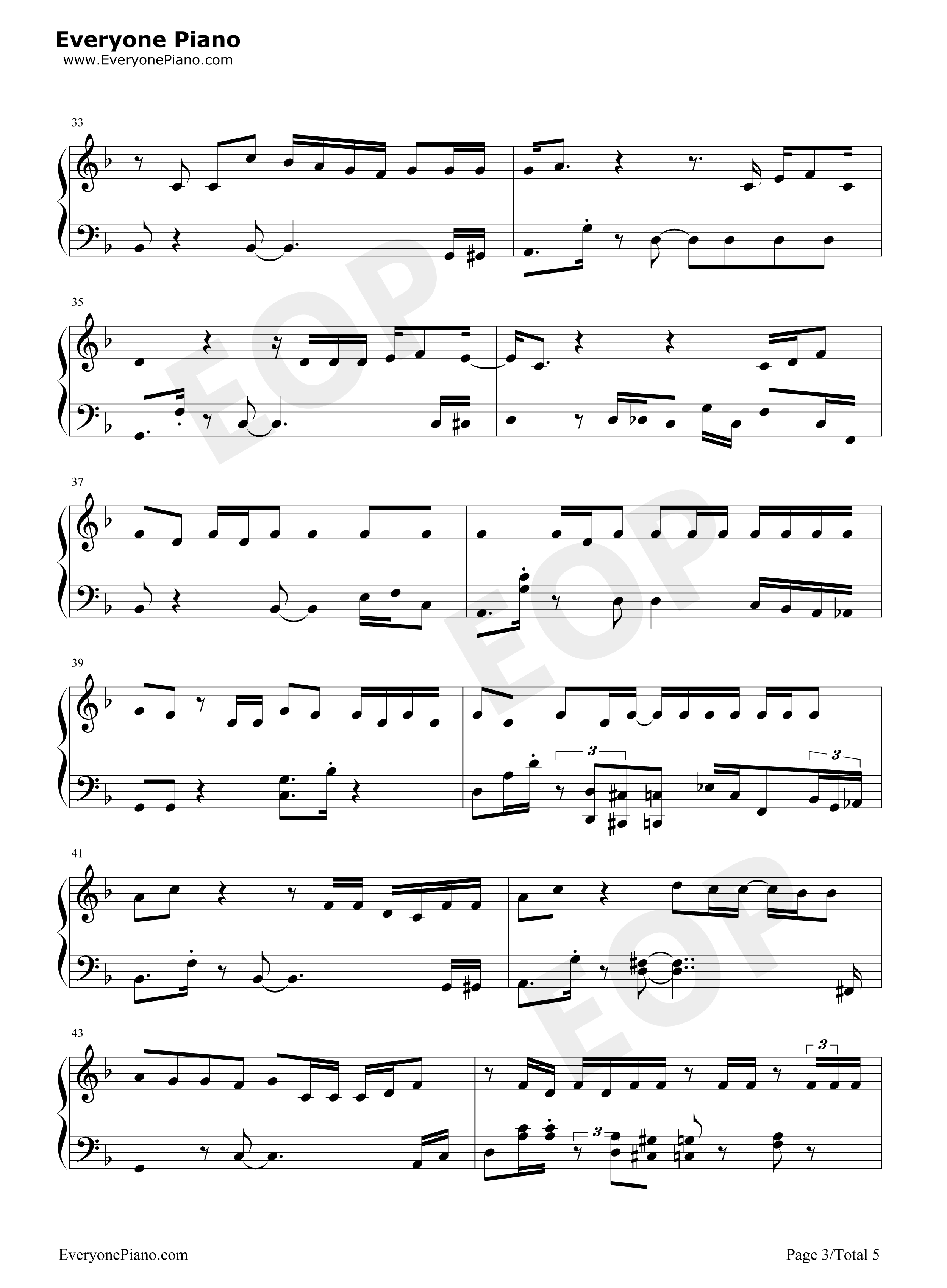 I'm_In_Love钢琴谱_Ra.D