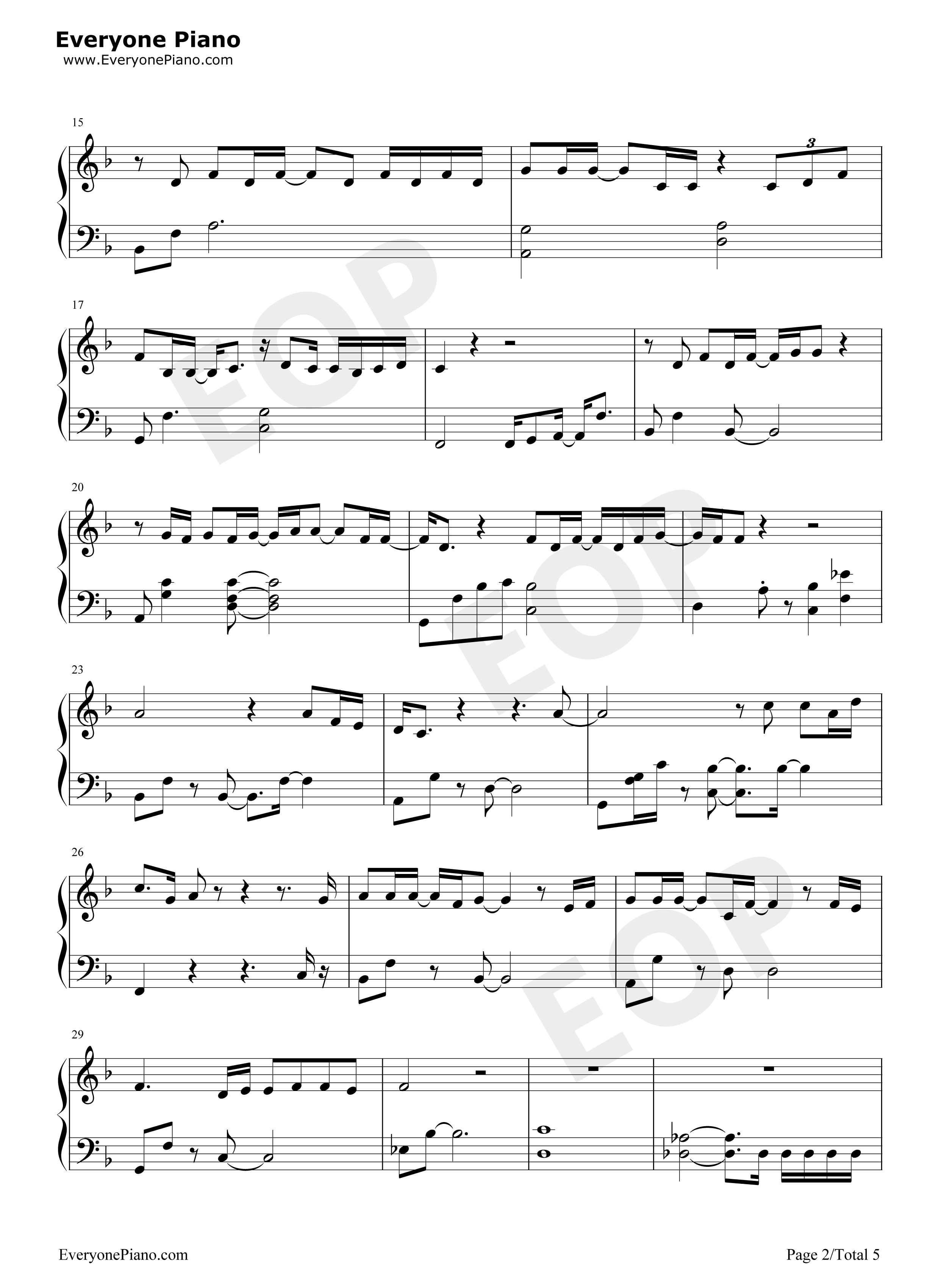 I'm_In_Love钢琴谱_Ra.D