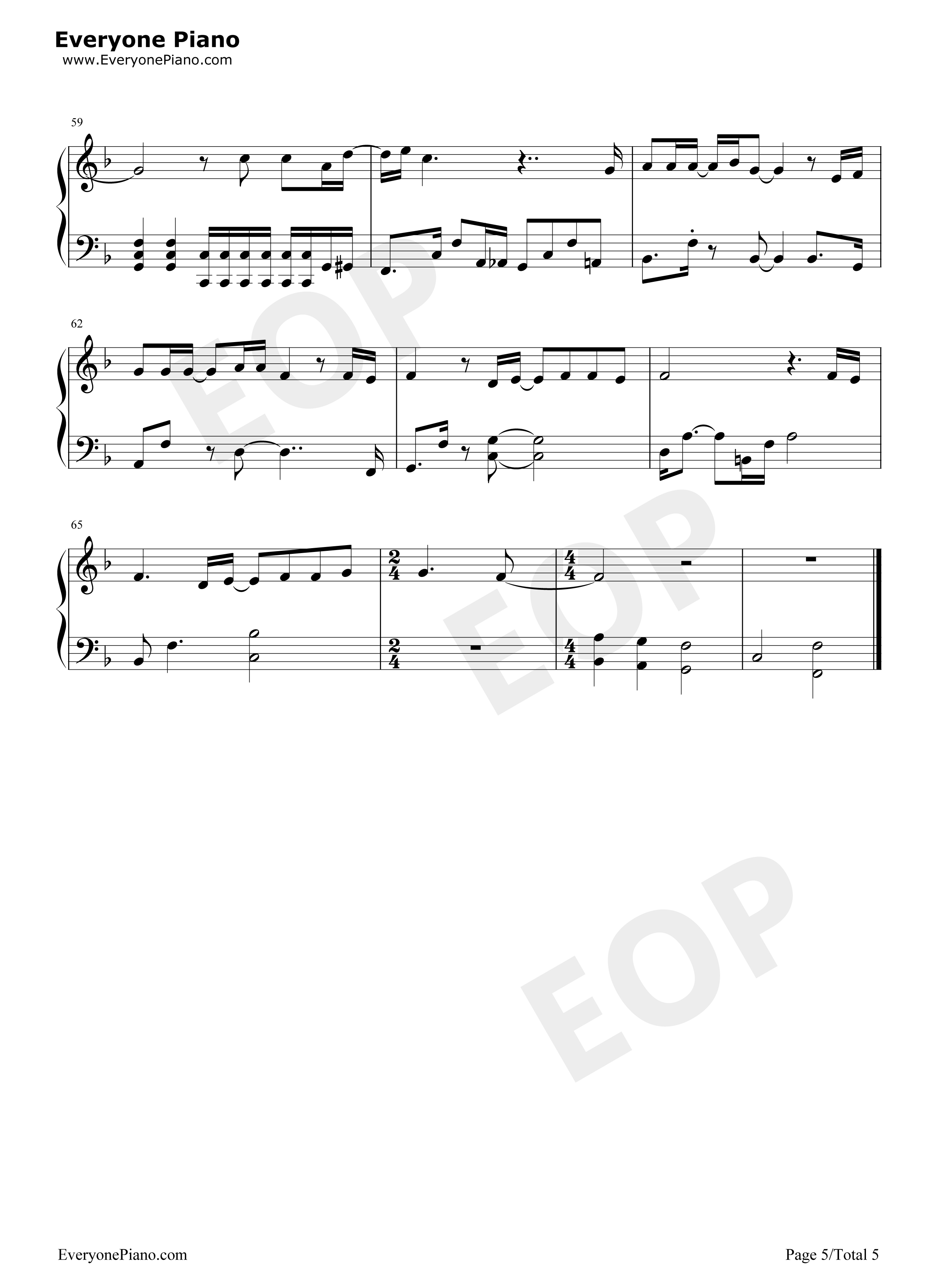 I'm_In_Love钢琴谱_Ra.D