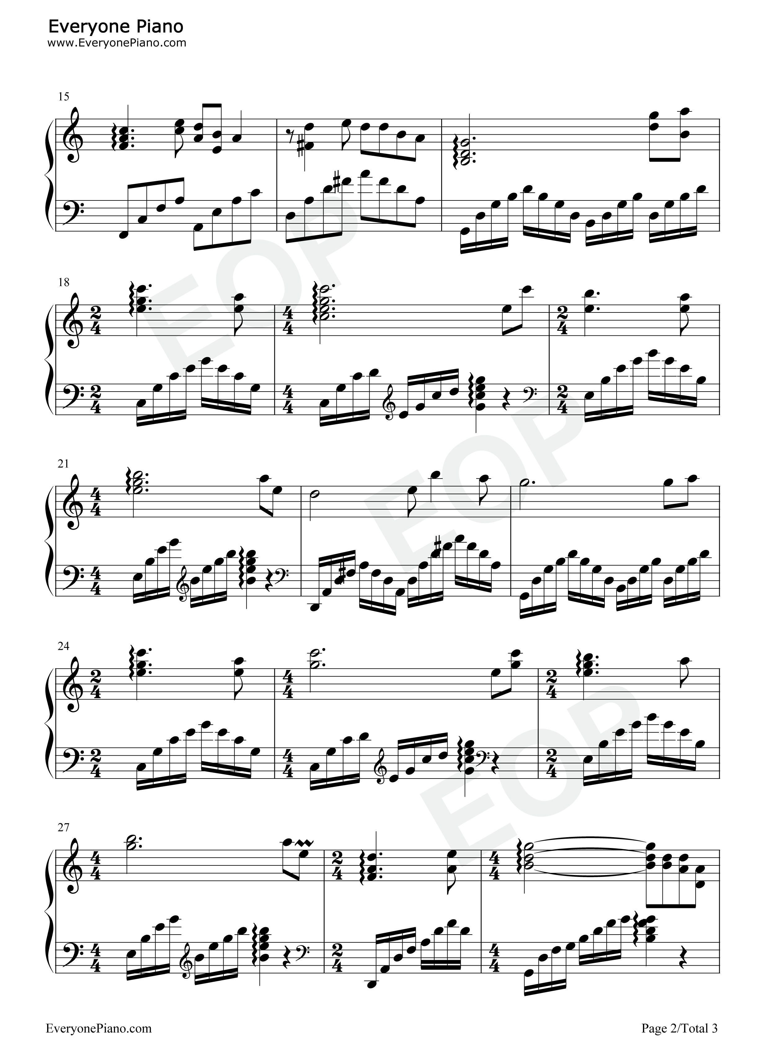 _牧羊曲_钢琴谱_郑绪岚