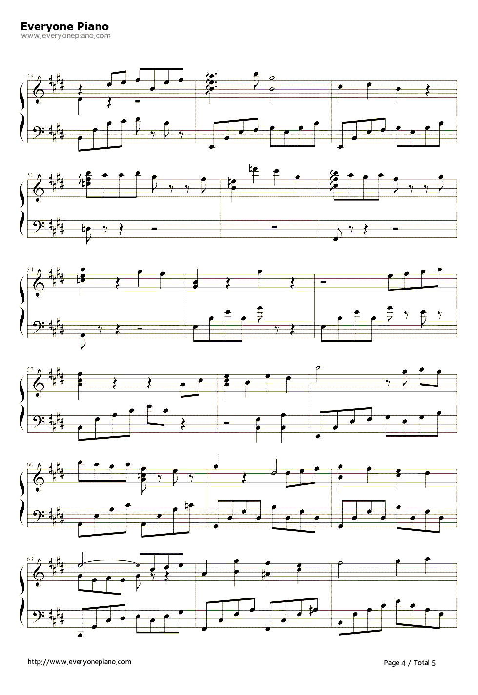 永遠の一瞬钢琴谱_伊藤賢治