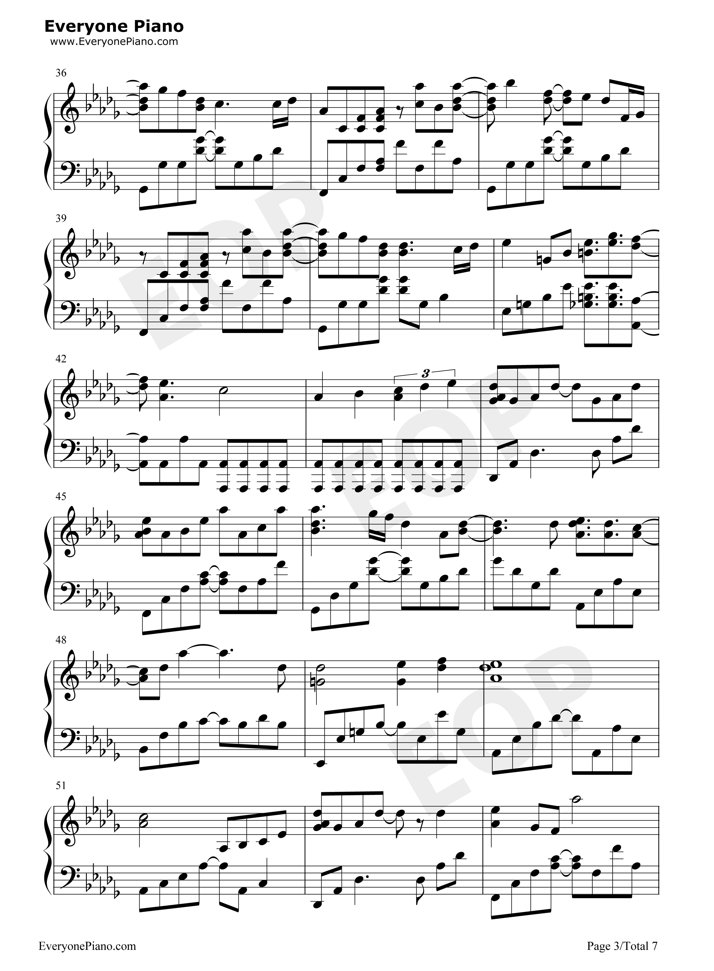 To_Far_Away_Times_钢琴谱_Yasunori_Mitsuda