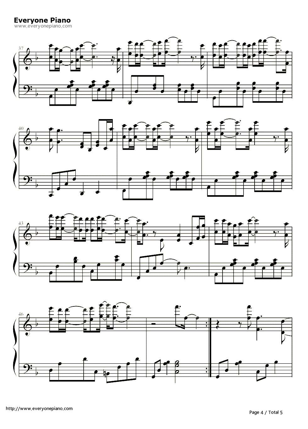 相见不如怀念钢琴谱_樊凡