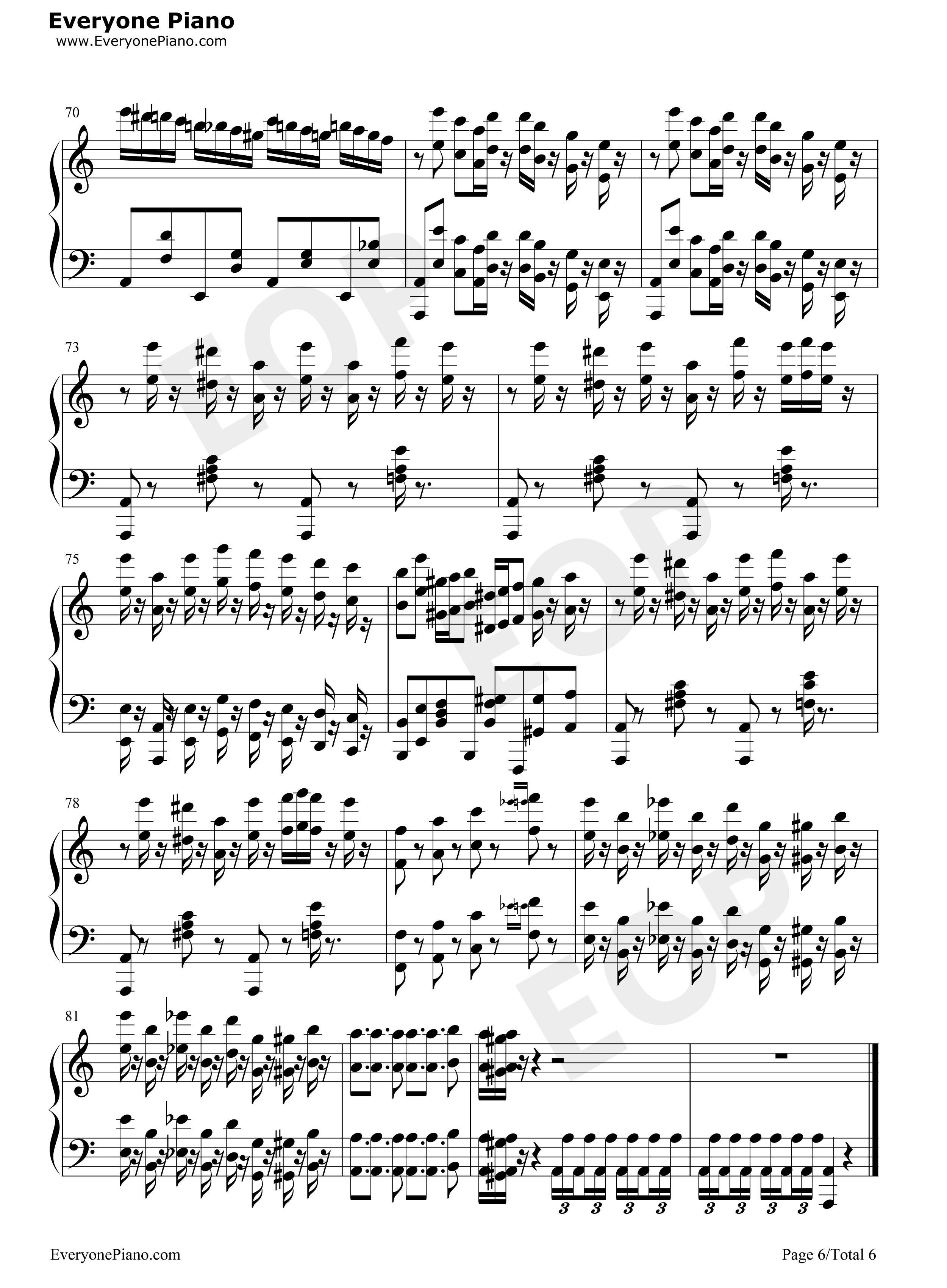 幽灵盛典2钢琴谱_Brandy