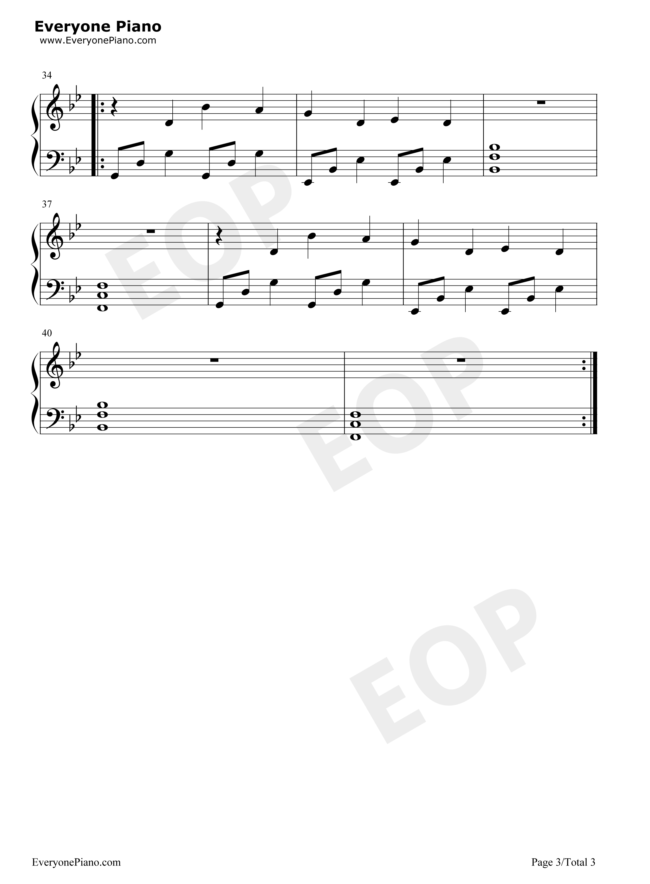 Uninstall钢琴谱_石川智晶