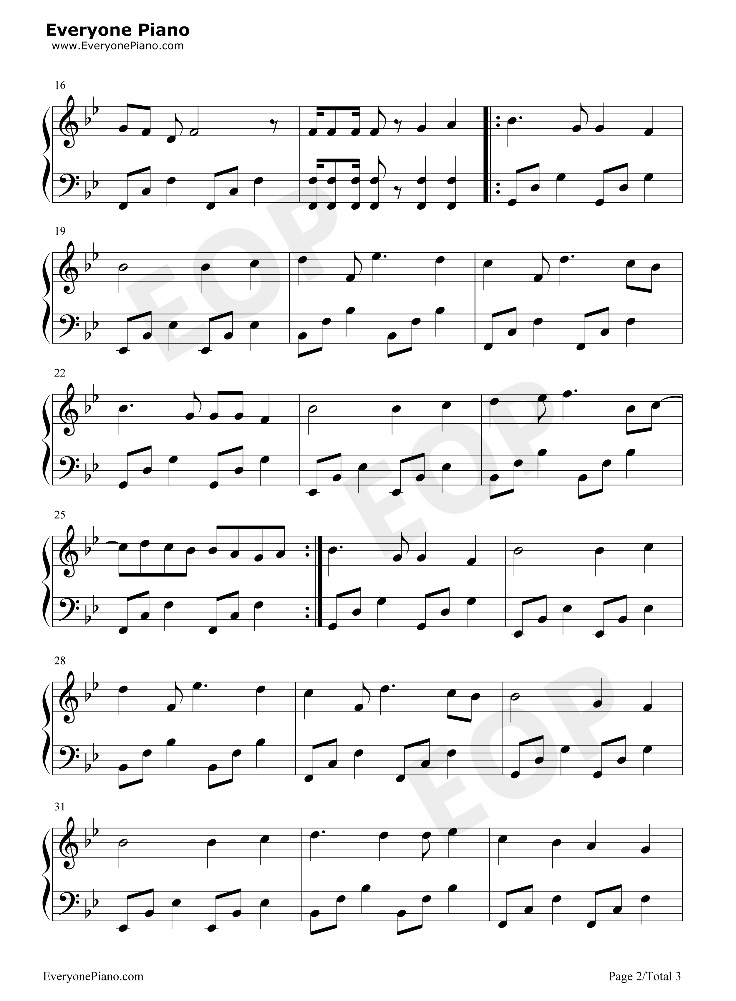 Uninstall钢琴谱_石川智晶