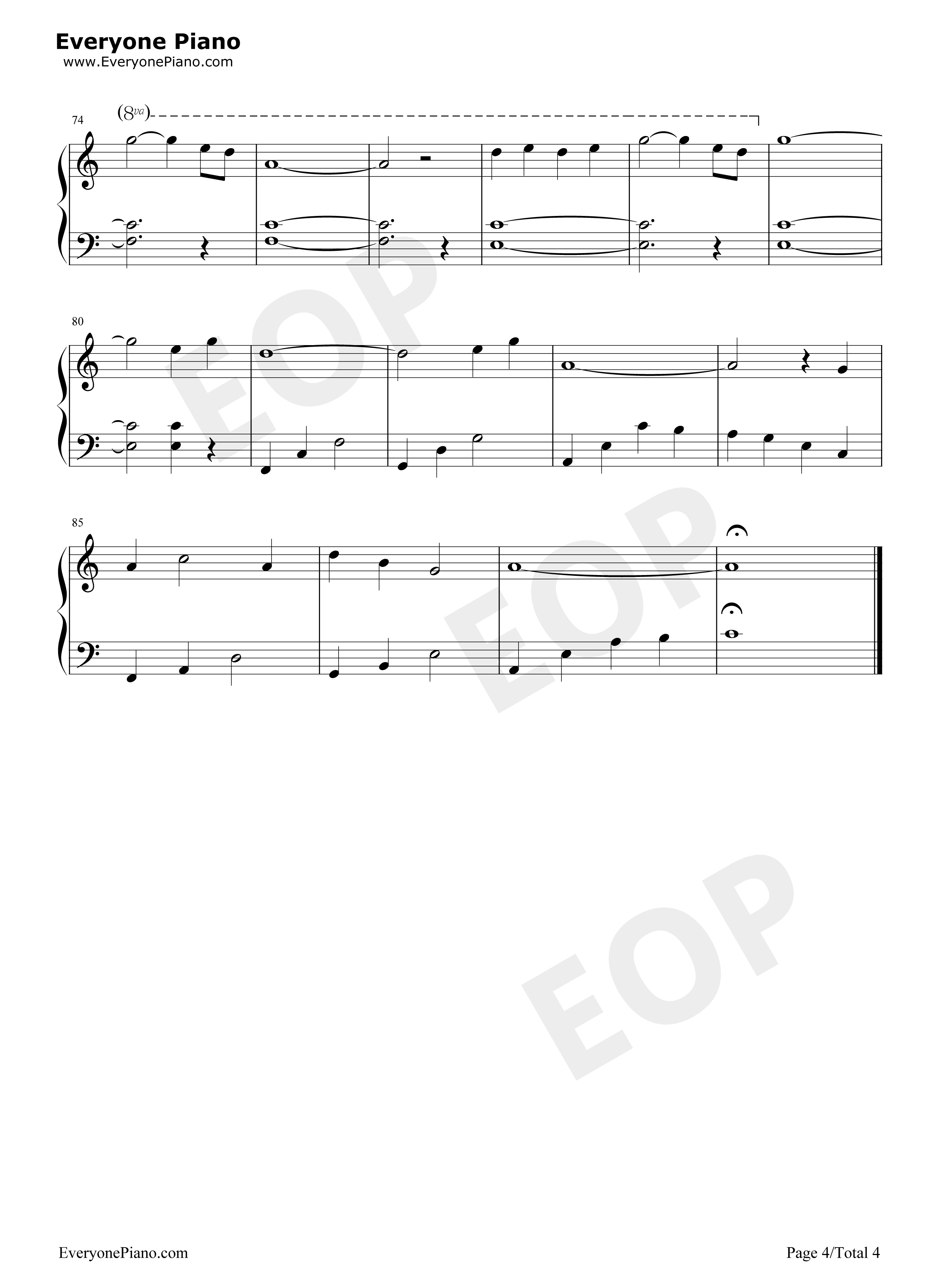 新仙剑奇侠传游戏BGM钢琴谱_未知