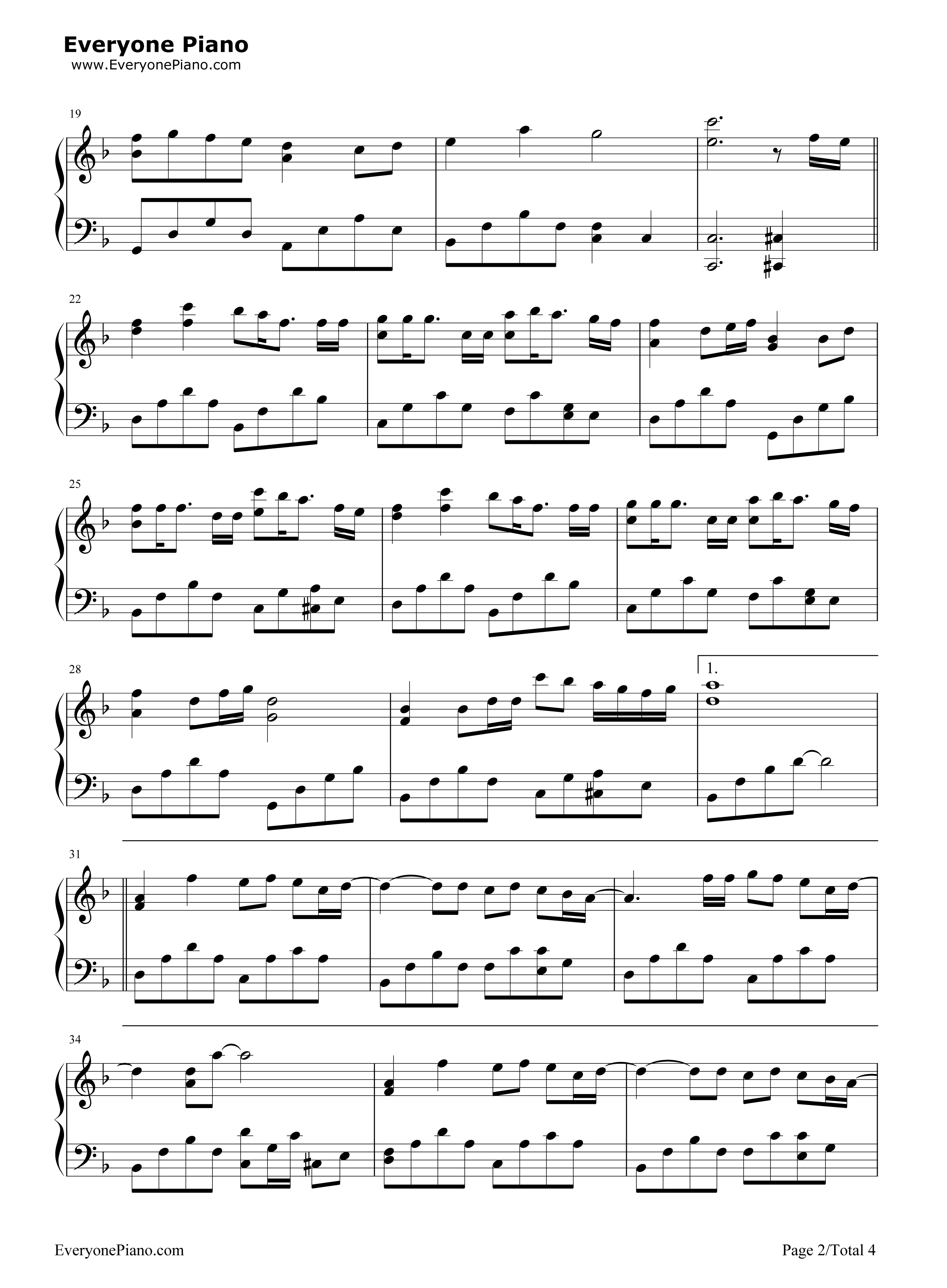 赤い涙钢琴谱_川田麻美