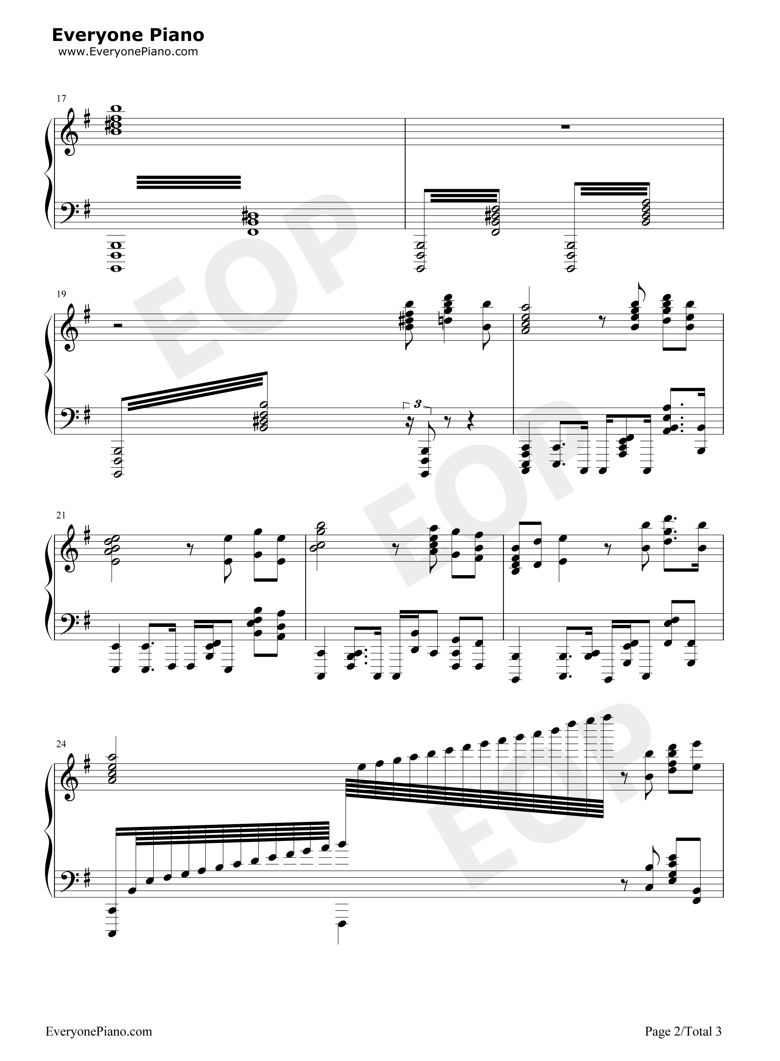 牵绊钢琴谱_董贞