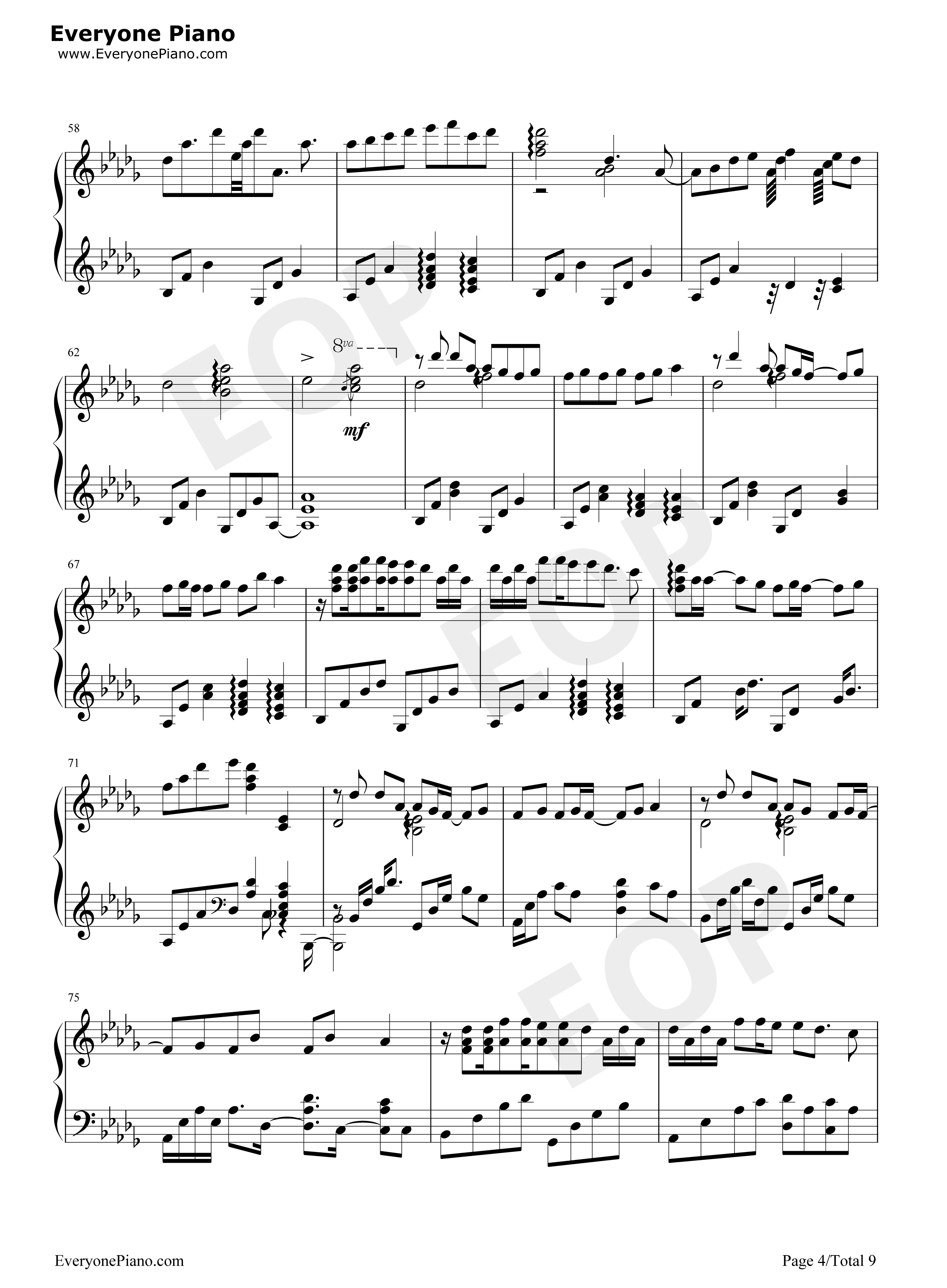 Just_be_friends钢琴谱_巡音ルカ__巡音流歌