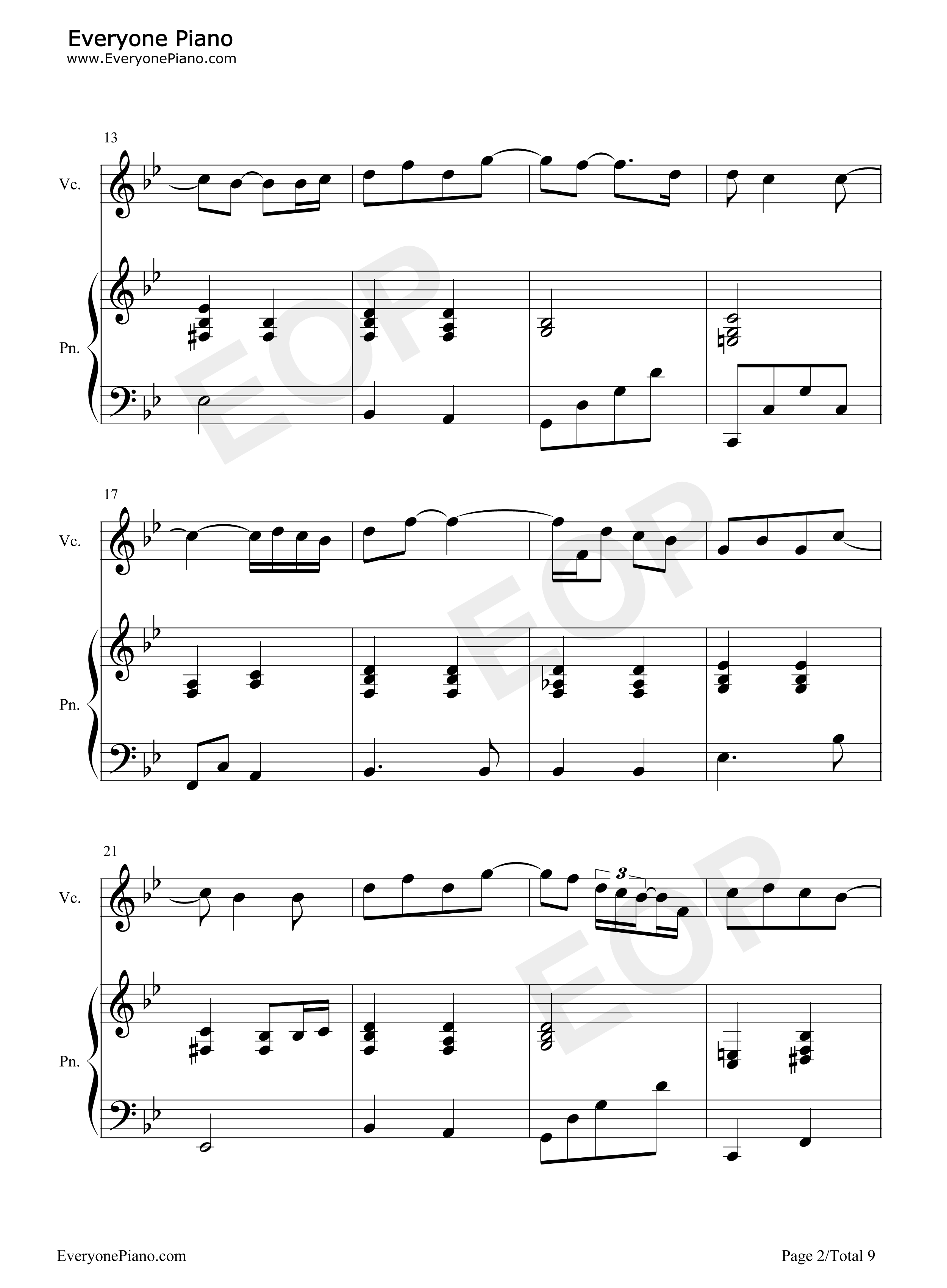 Desperado钢琴谱_老鹰乐队