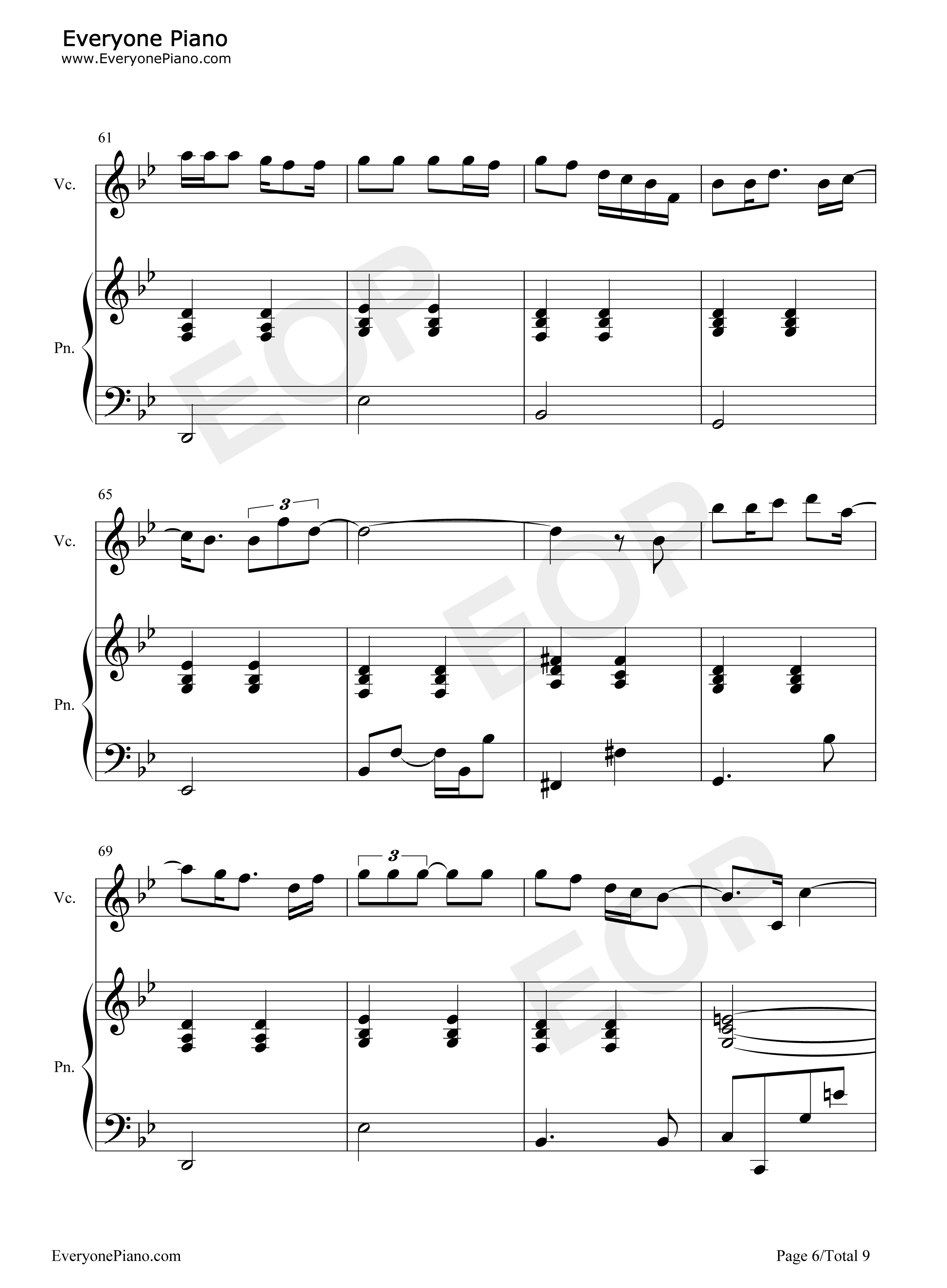 Desperado钢琴谱_老鹰乐队