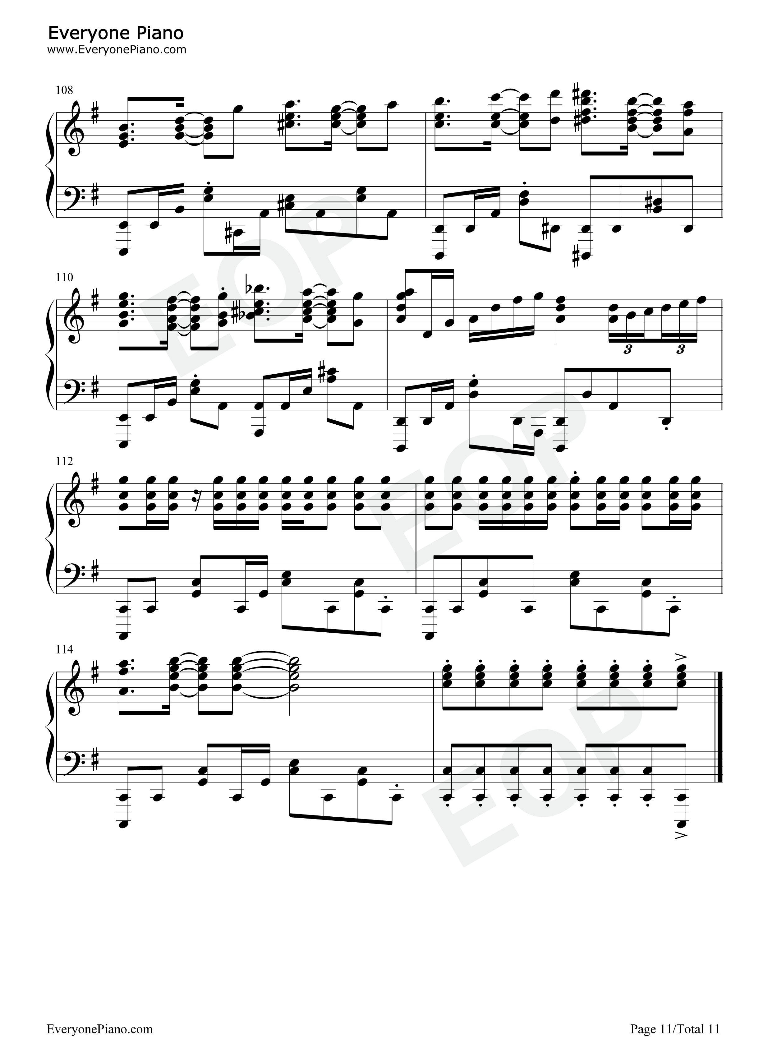 青100色钢琴谱_伊藤美来