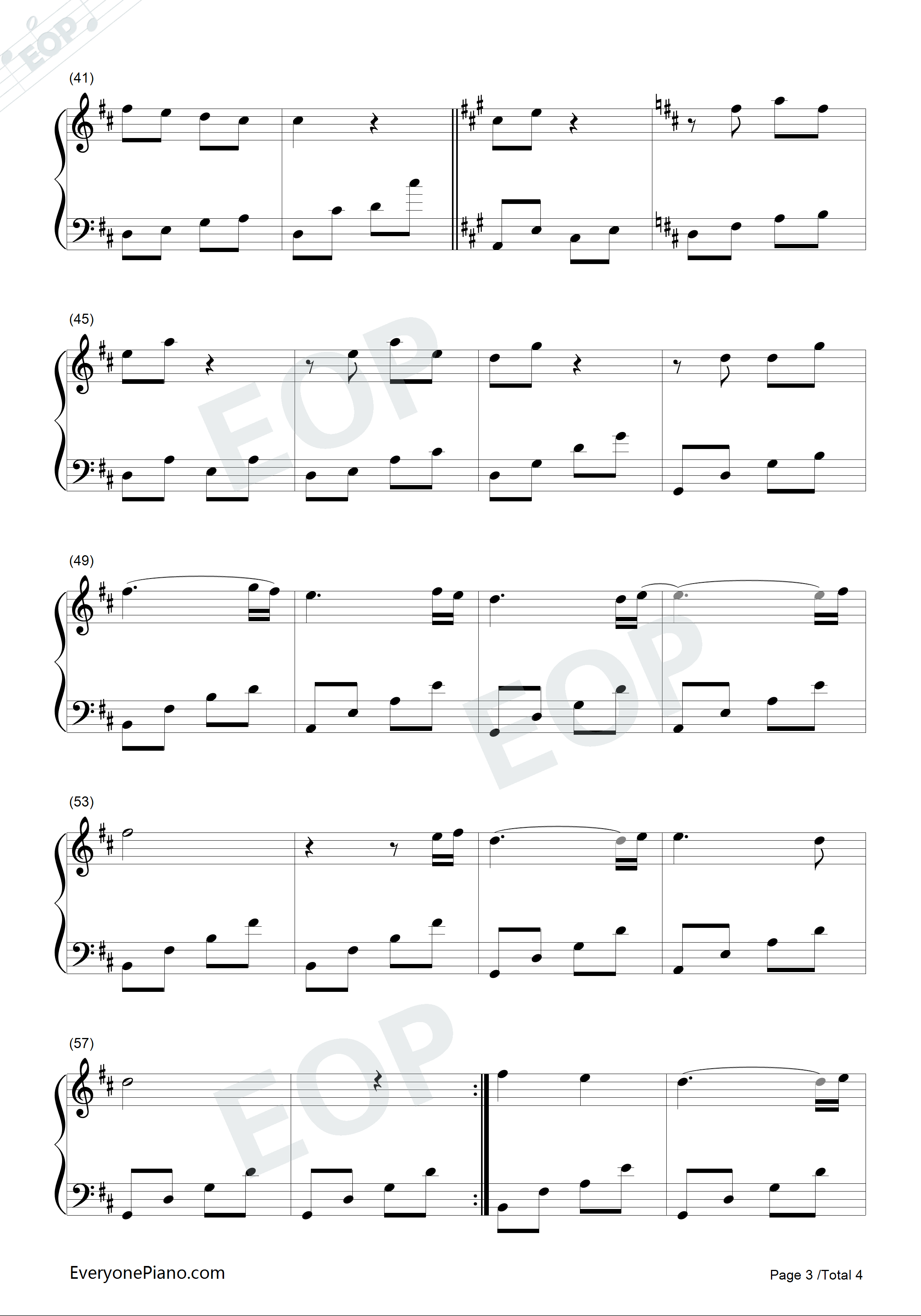 我的名字叫伊莲钢琴谱_伊莲娜·霍莱