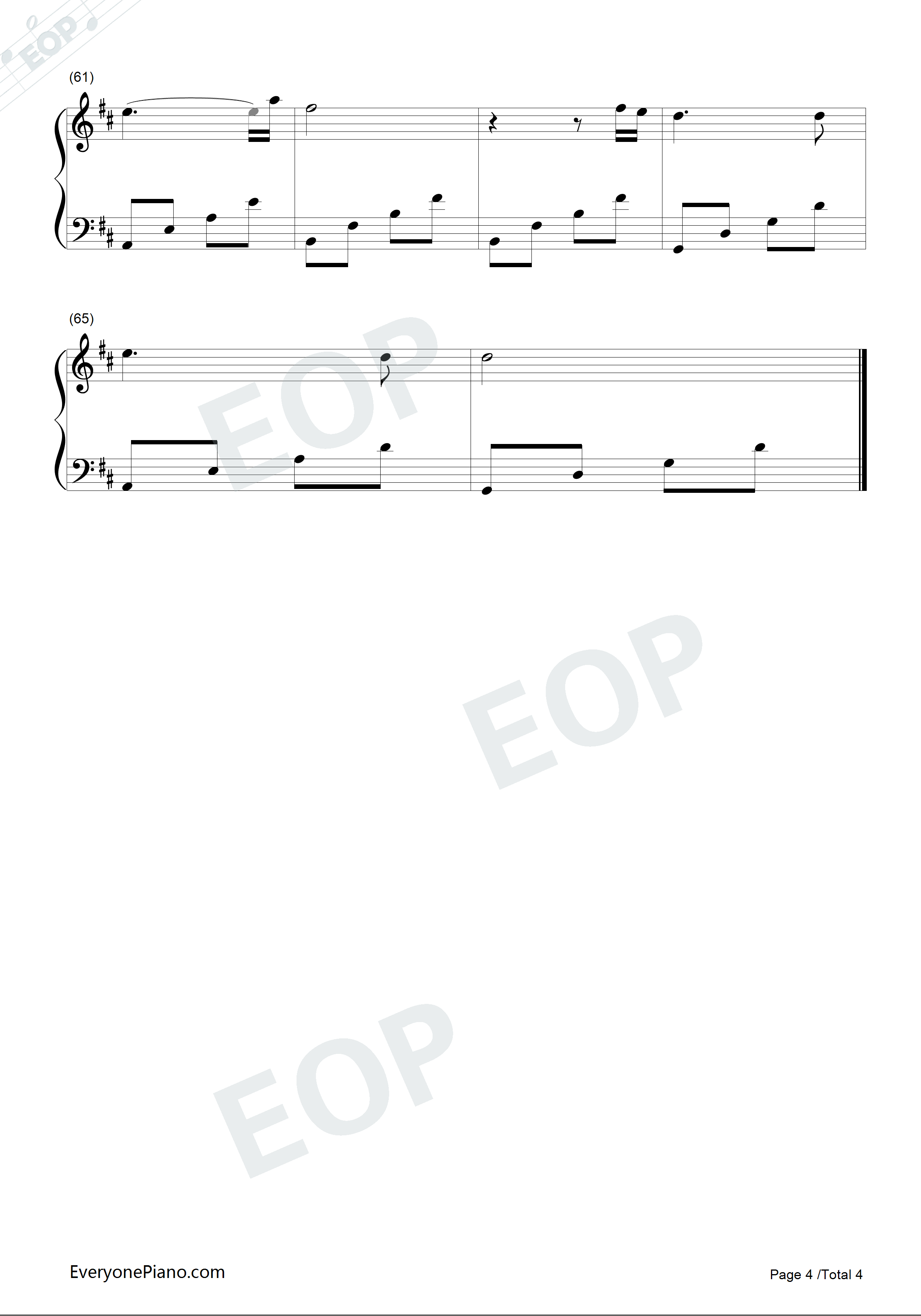 我的名字叫伊莲钢琴谱_伊莲娜·霍莱