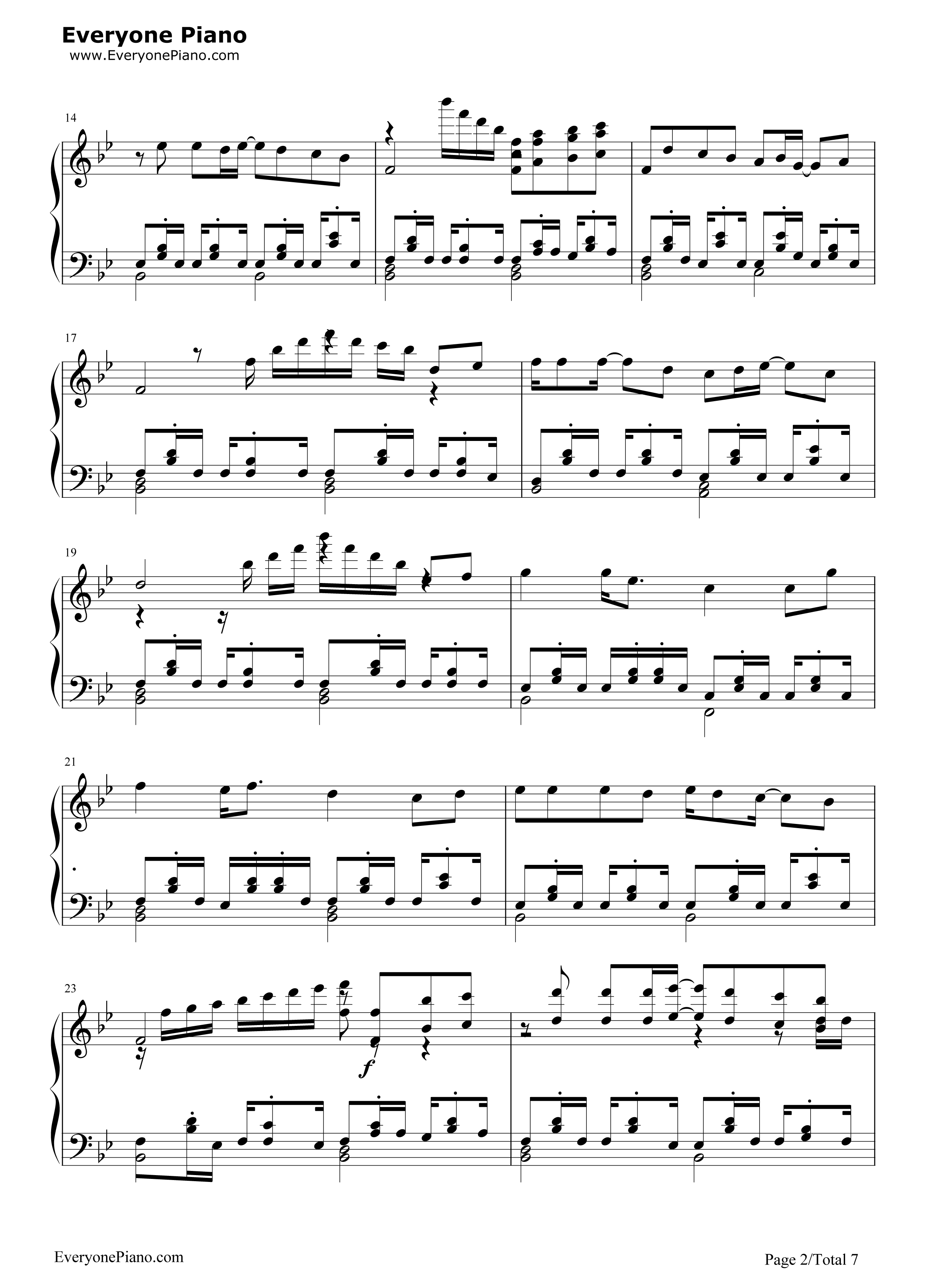 top_of_the_world钢琴谱_卡伦卡朋特