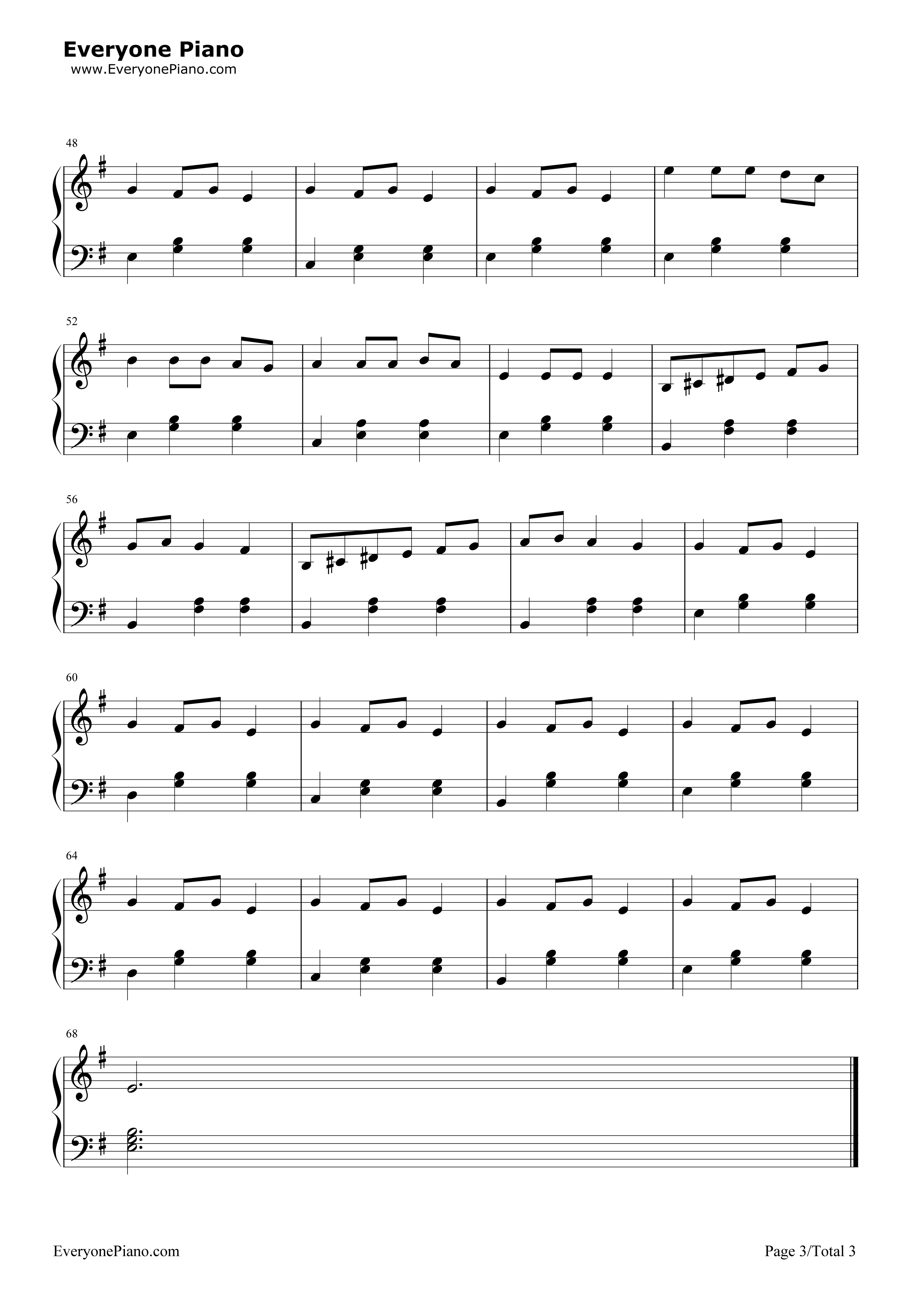 Carol_of_The_Bells钢琴谱_Mykola_Dmytrovych_Leontovych